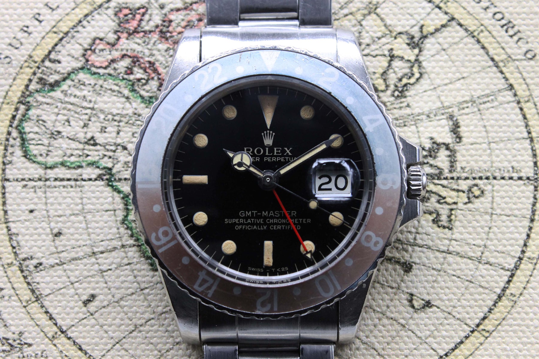 1966 Rolex GMT Master Gilt Dial Ref. 1675