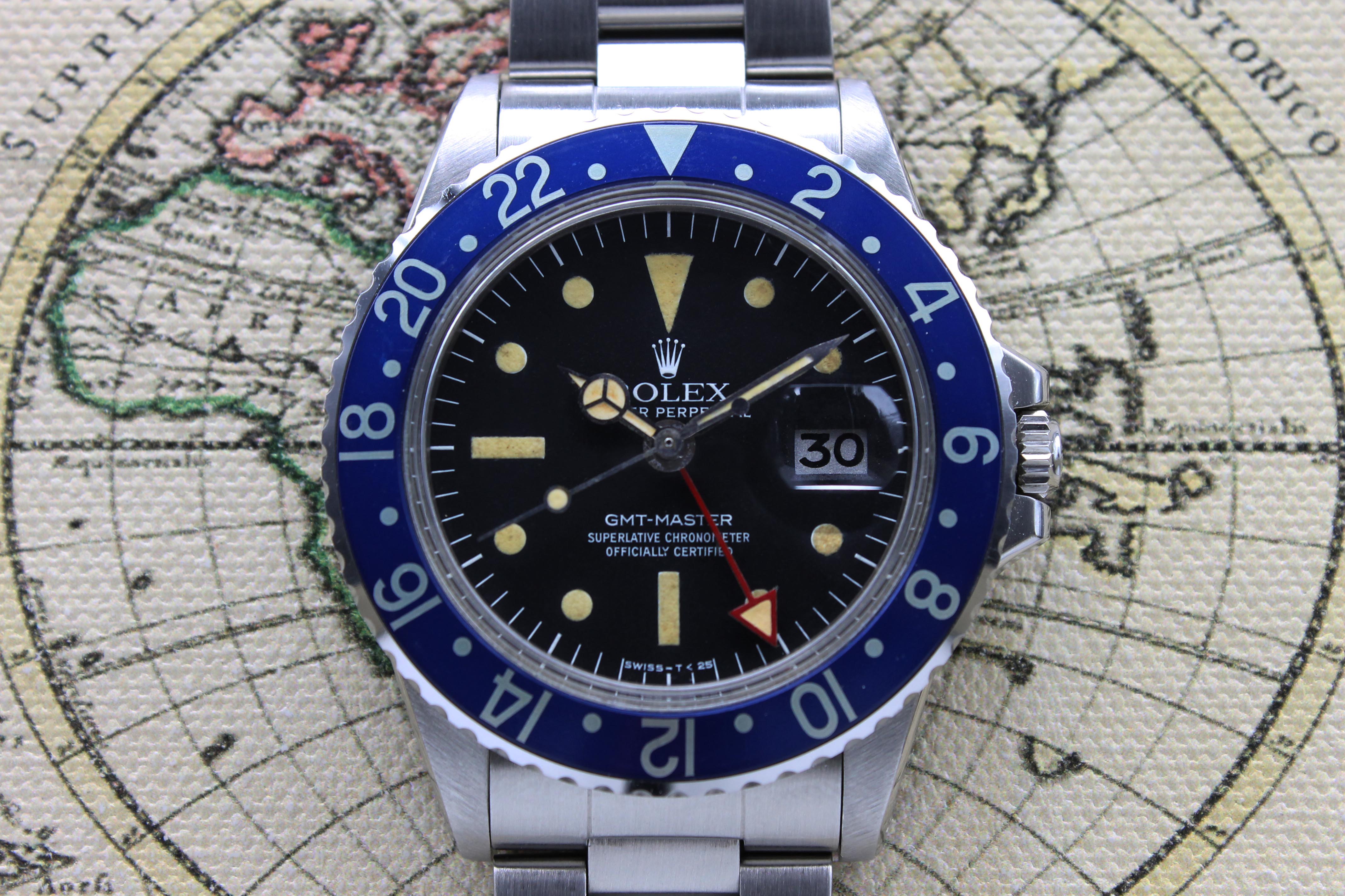 Rolex GMT Master Radial Ref. 1675 Year 1978 (Full Set) - Price on Request