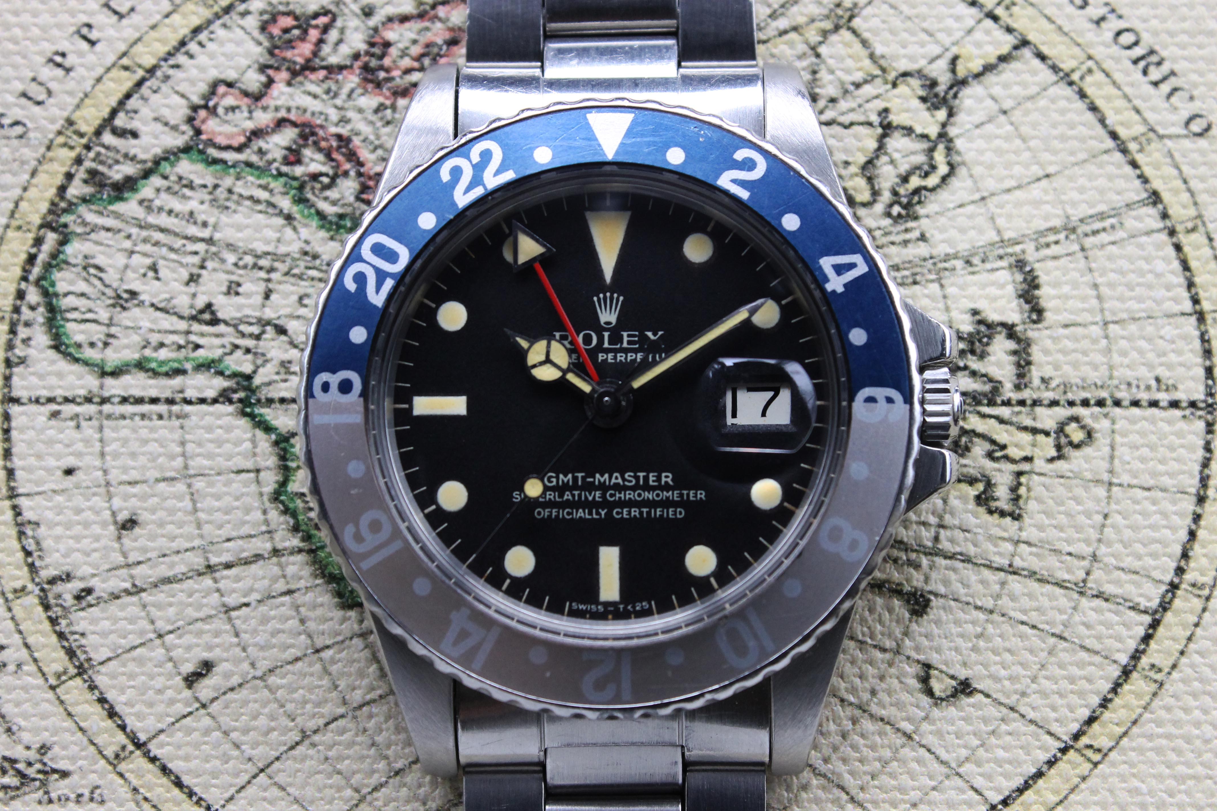 1971 Rolex GMT Master MK1 Ref. 1675 (Full Set)