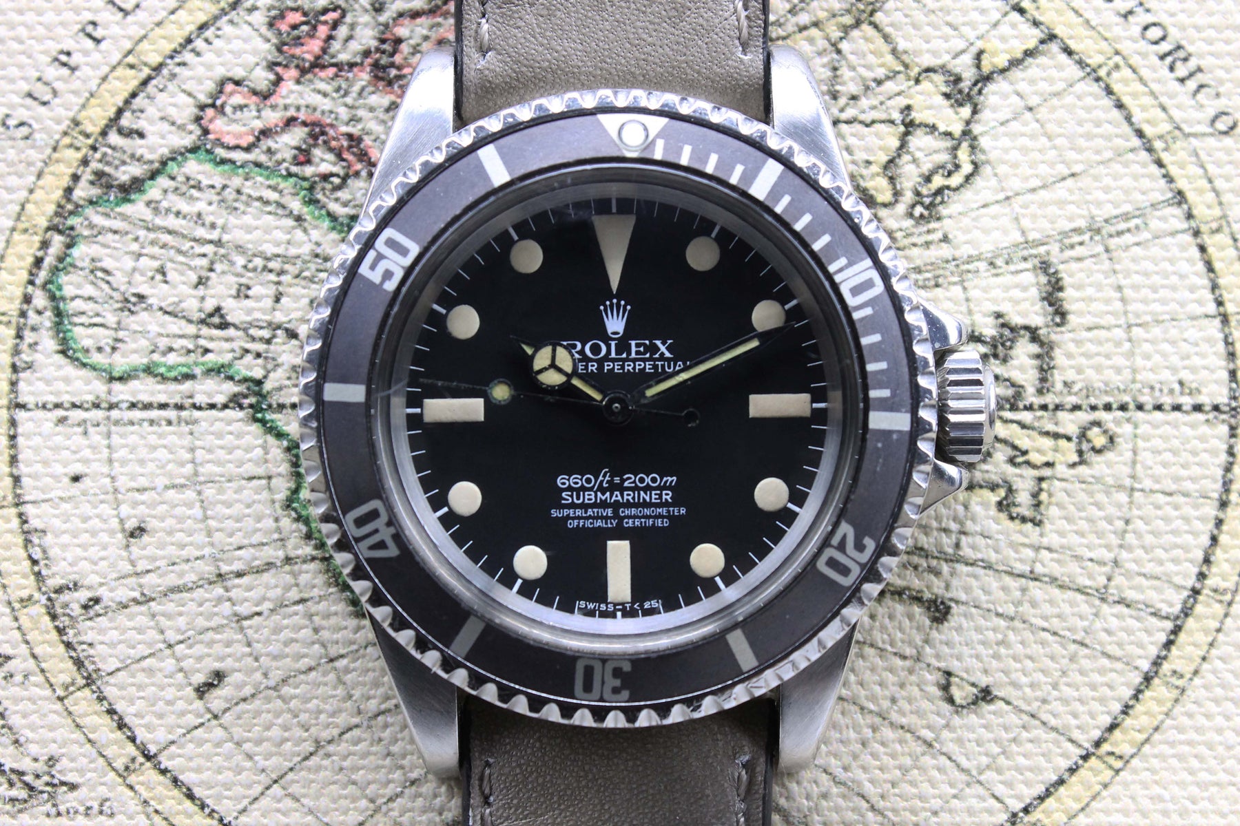 1971 Rolex Submariner with Later Maxi MK1 Dial Ref. 5512