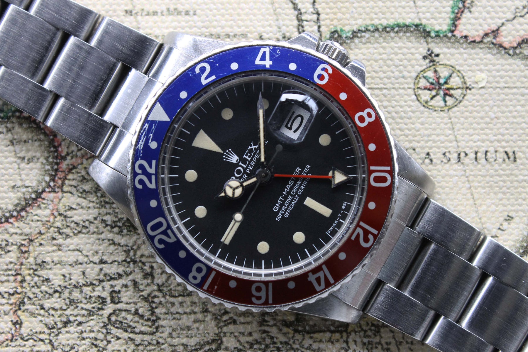 1977 Rolex GMT Master MK3 Radial Dial Ref. 1675