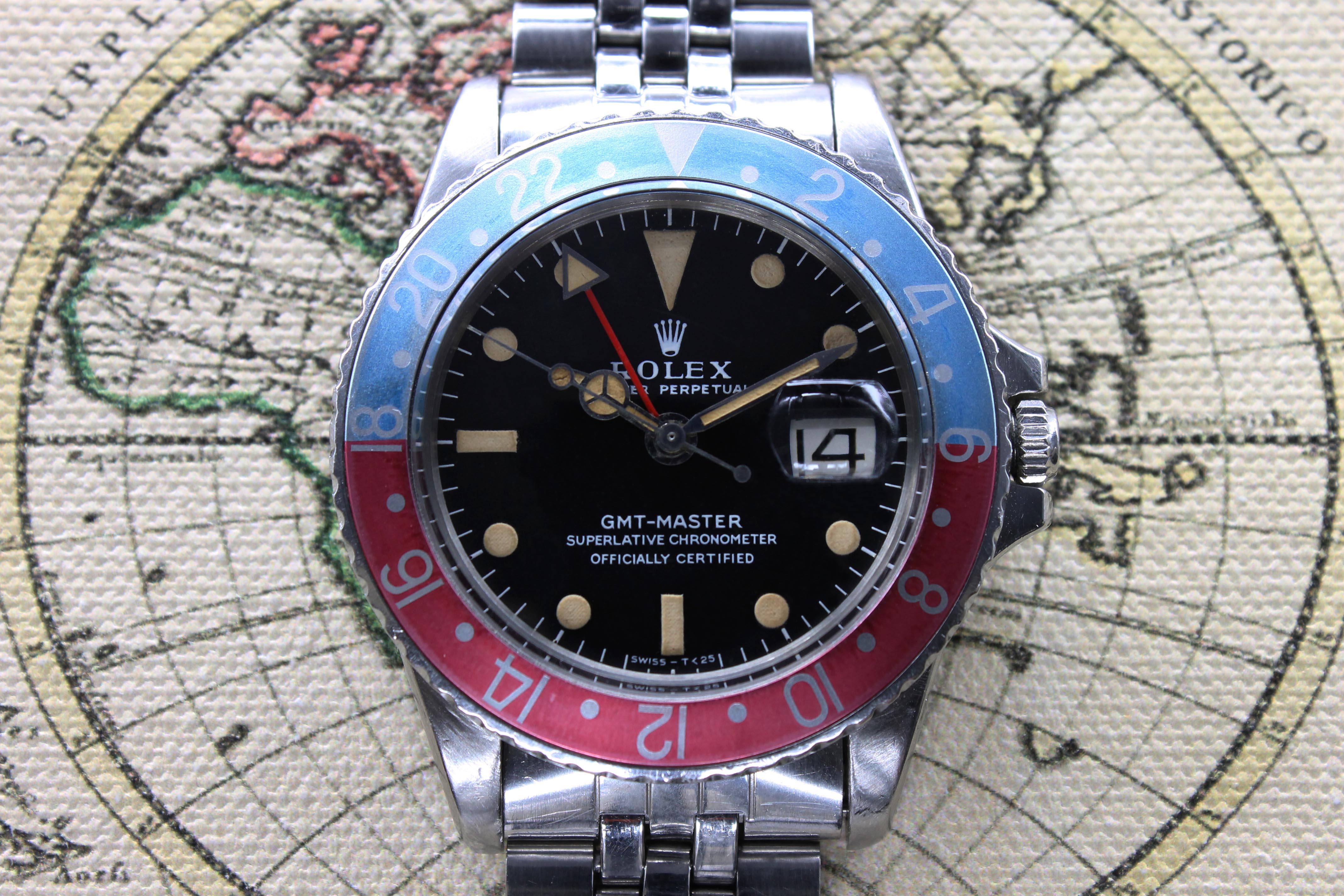 Rolex GMT Master Ref. 1675 Year 1968