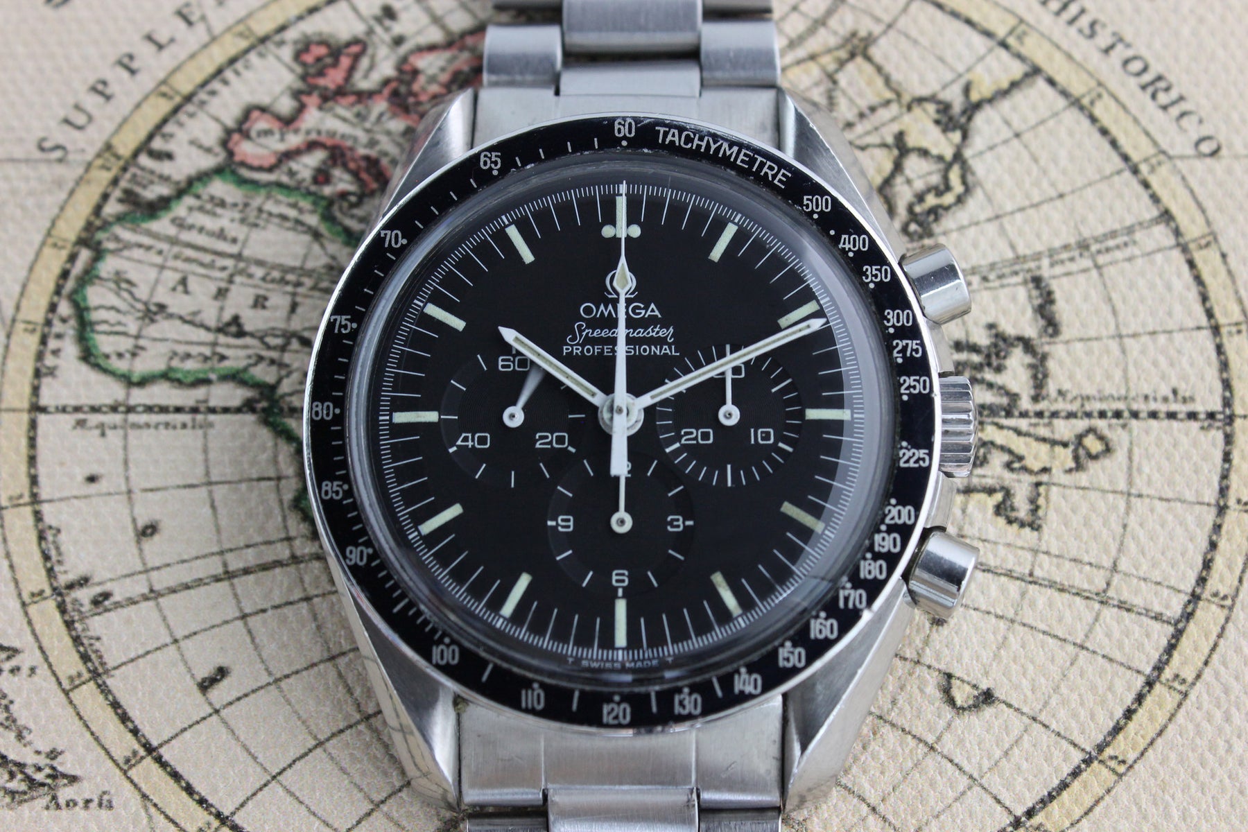1983 - Omega Speedmaster Professional (With Certificate, Booklet, Purchase Receipt) - Momentum Dubai