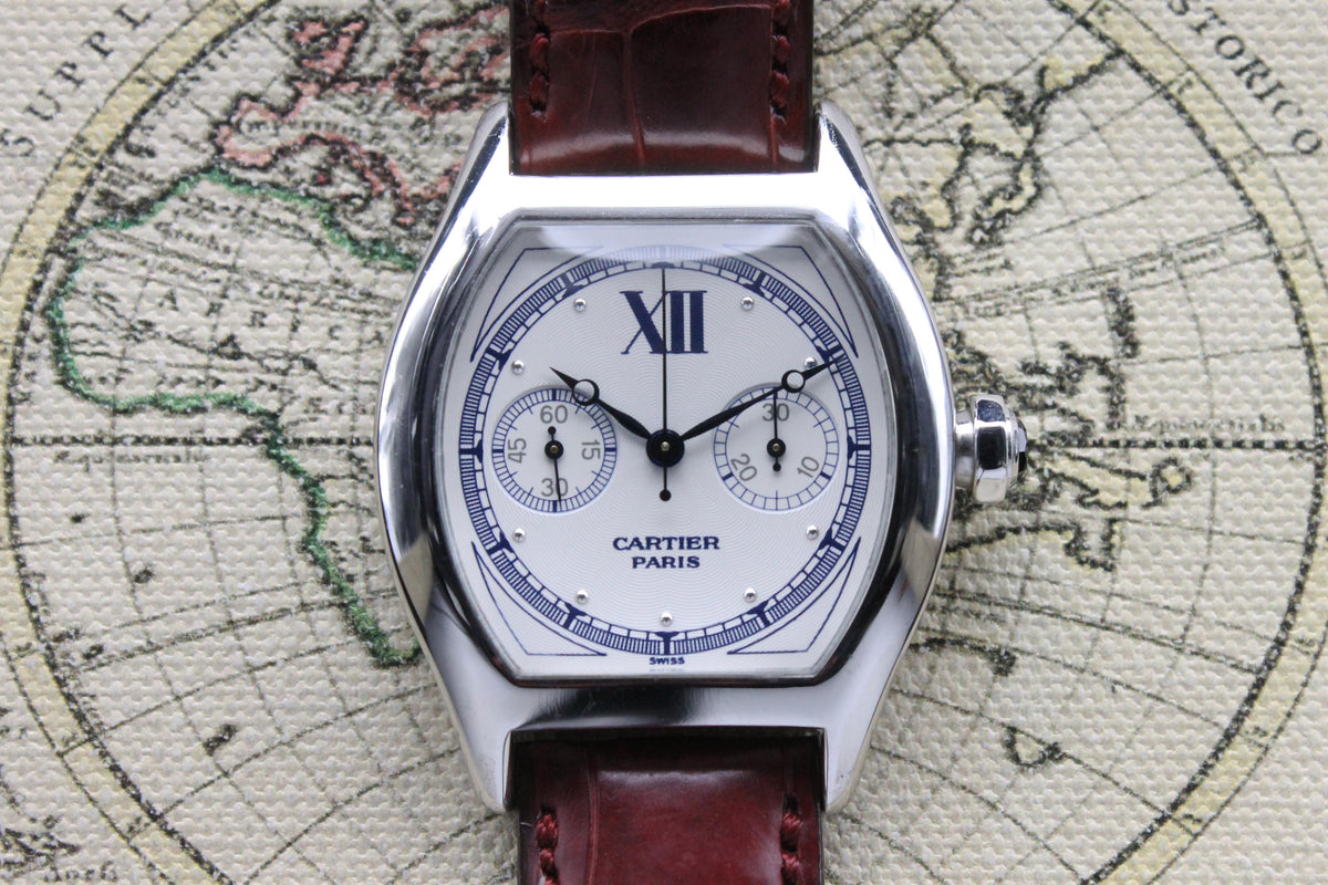 2005 Cartier Tortue CPCP Monopussoir White Gold Ref. 2396 (with Papers)