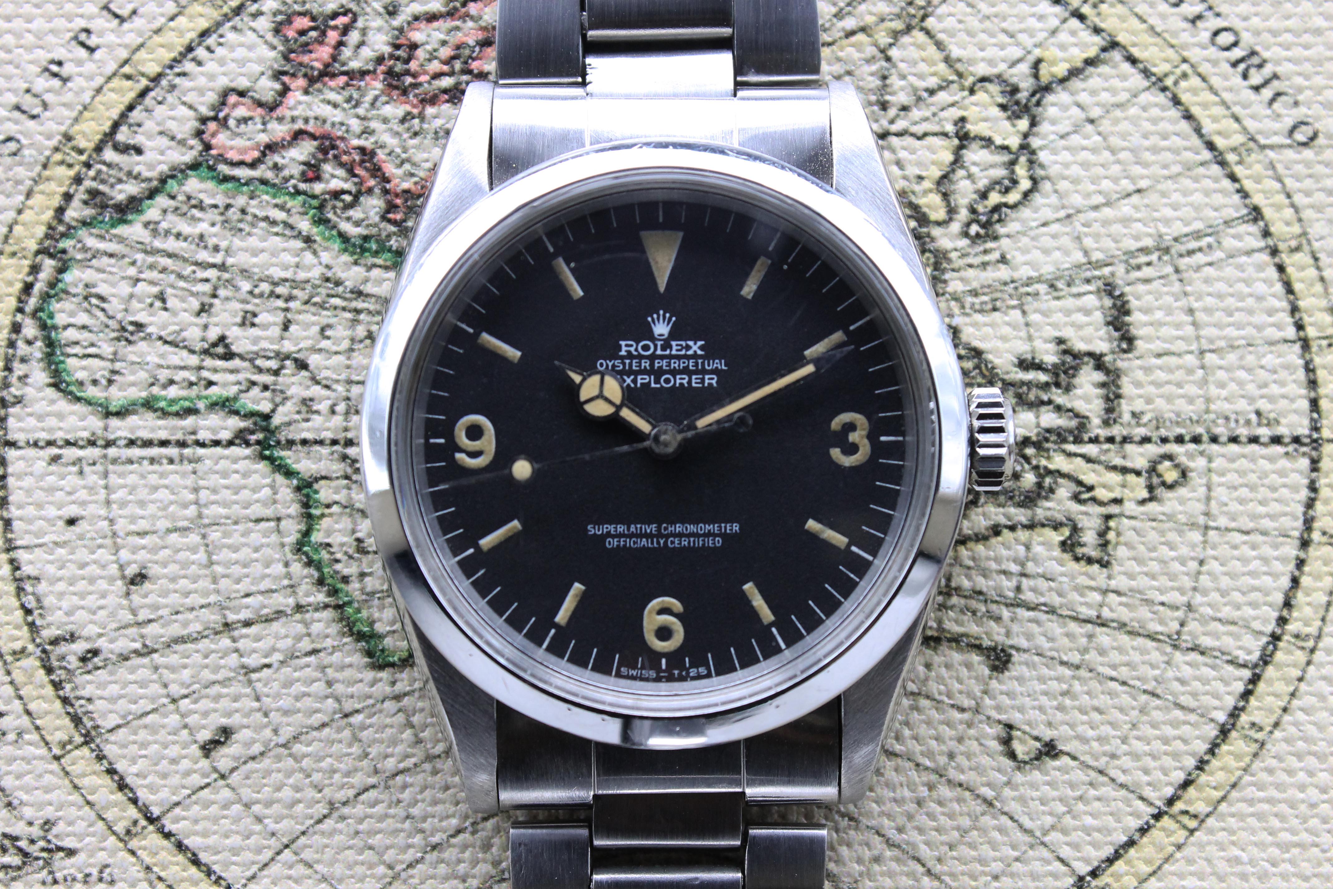 1971 Rolex Explorer I Frog Leg Ref. 1016 (Full Set)