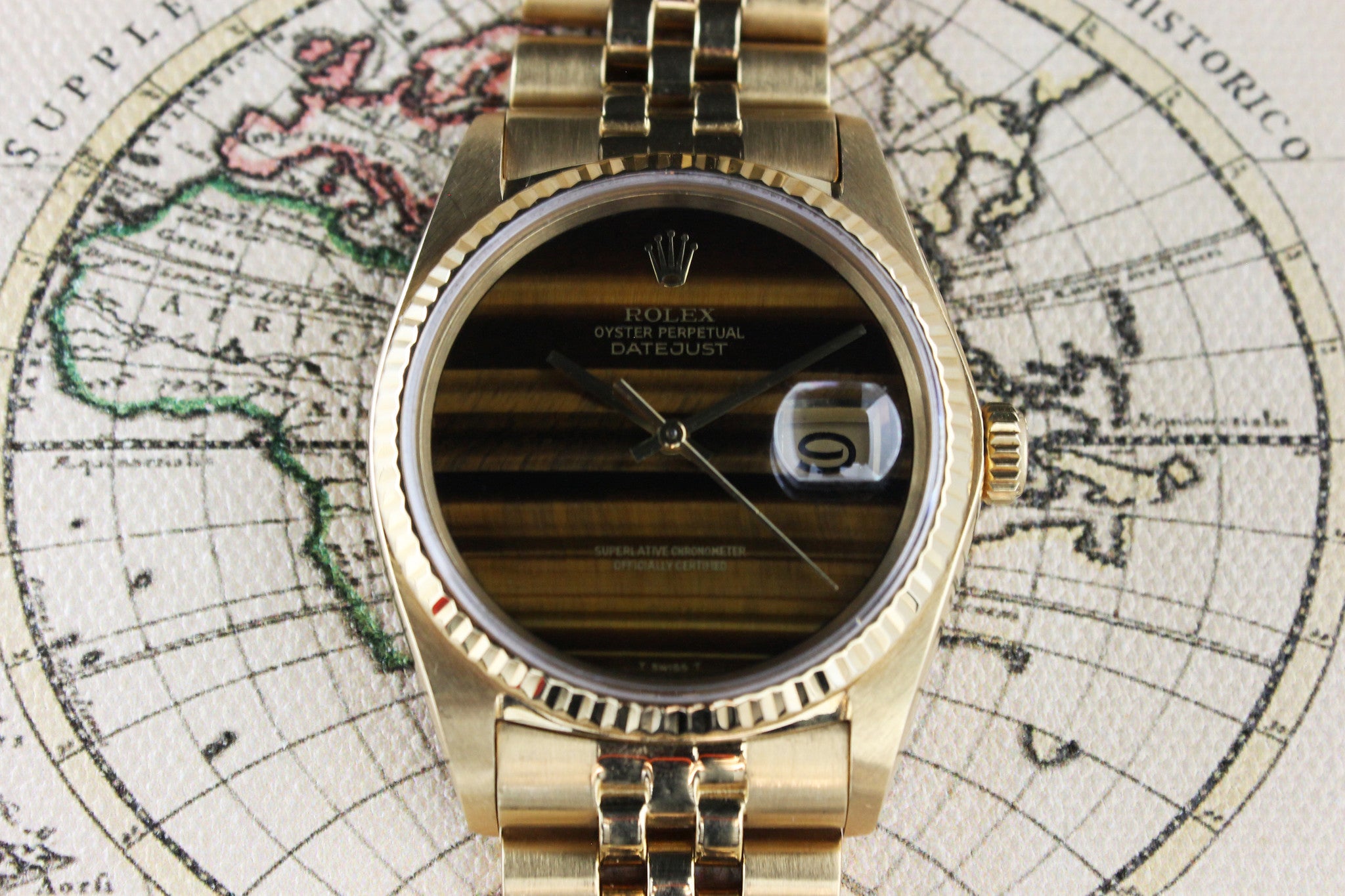 1978 - Rolex Datejust 'Tiger's Eye' - Momentum Dubai