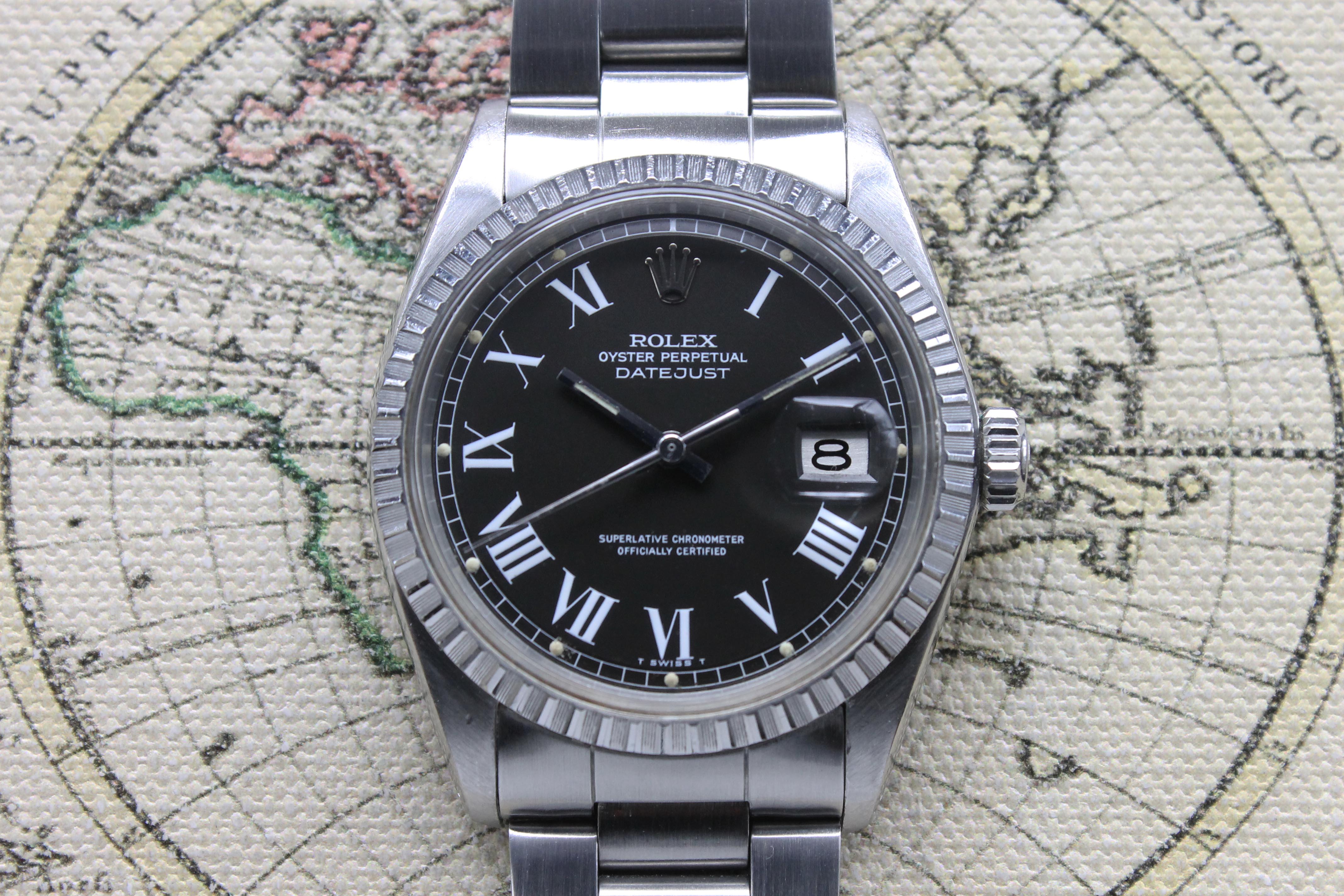 1974 Rolex Datejust Grey Buckley Dial Ref. 1603