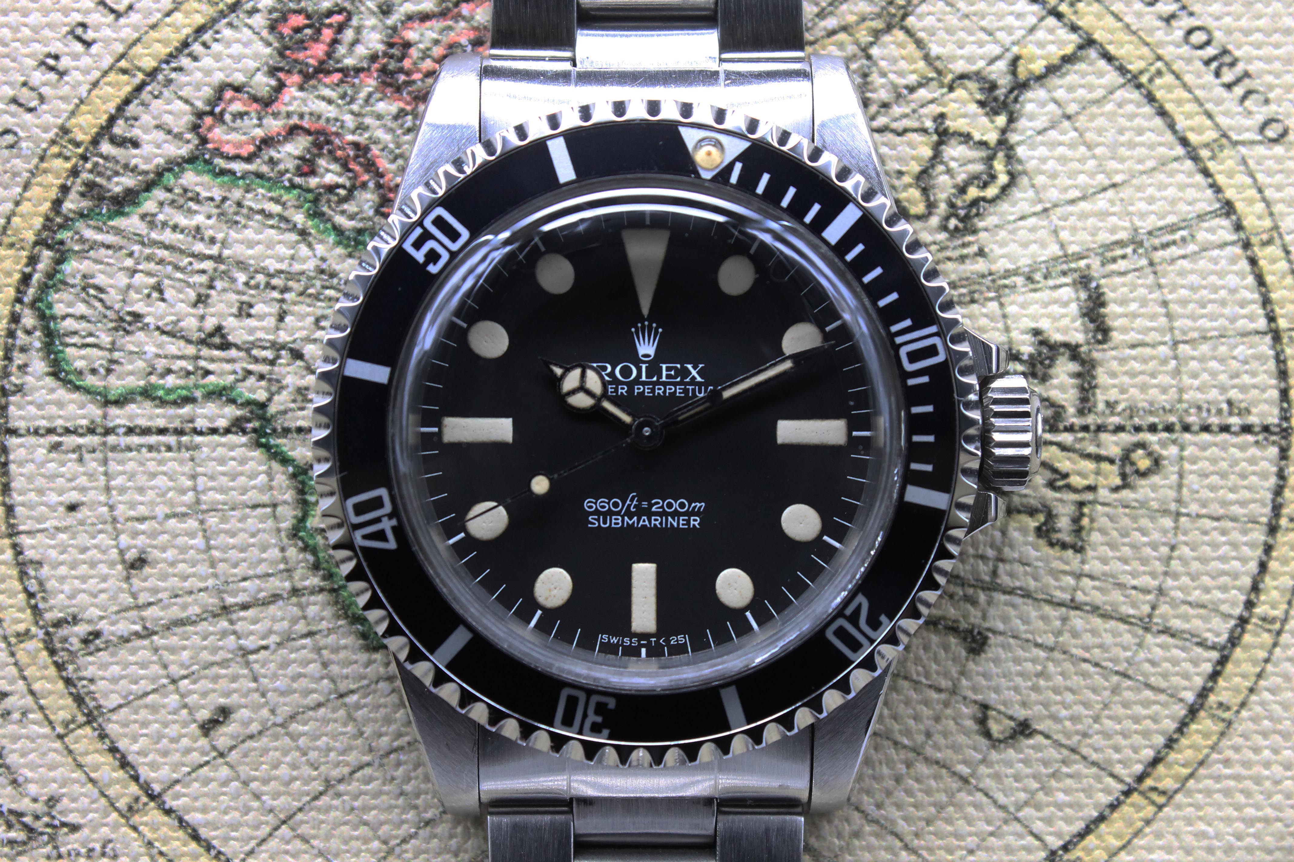 1979 Rolex Submariner Maxi Mk1 Dial Ref. 5513 (with Box & Carton)