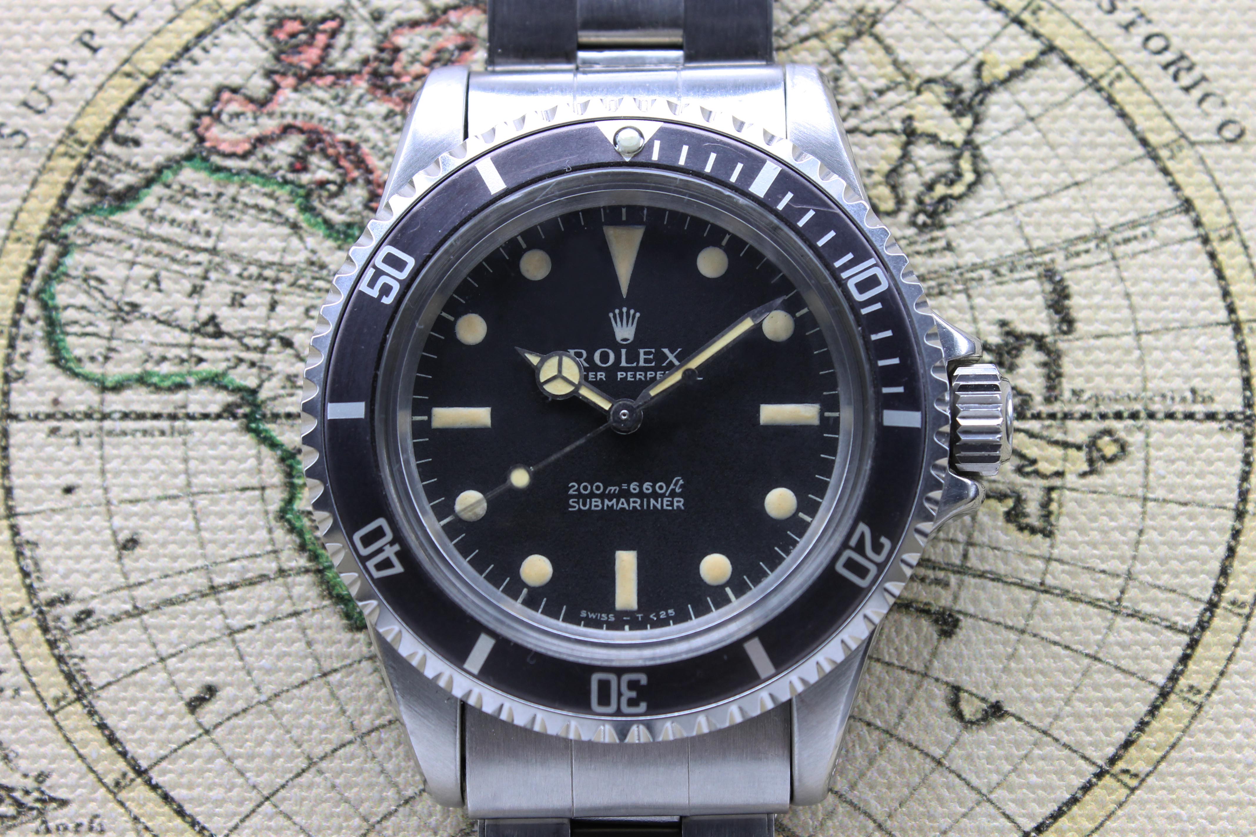 1968 Rolex Submariner Meter First Ref. 5513