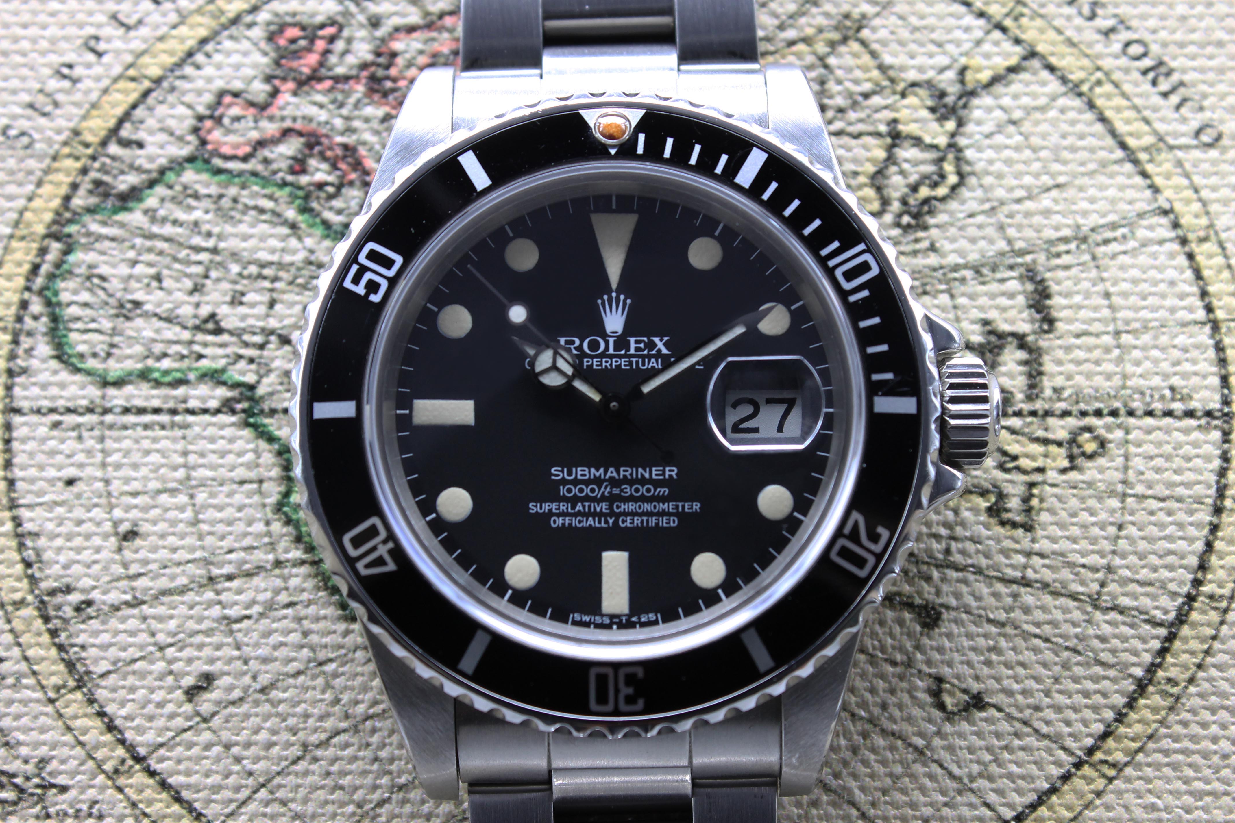 Rolex Submariner Ref. 16800 Year 1981