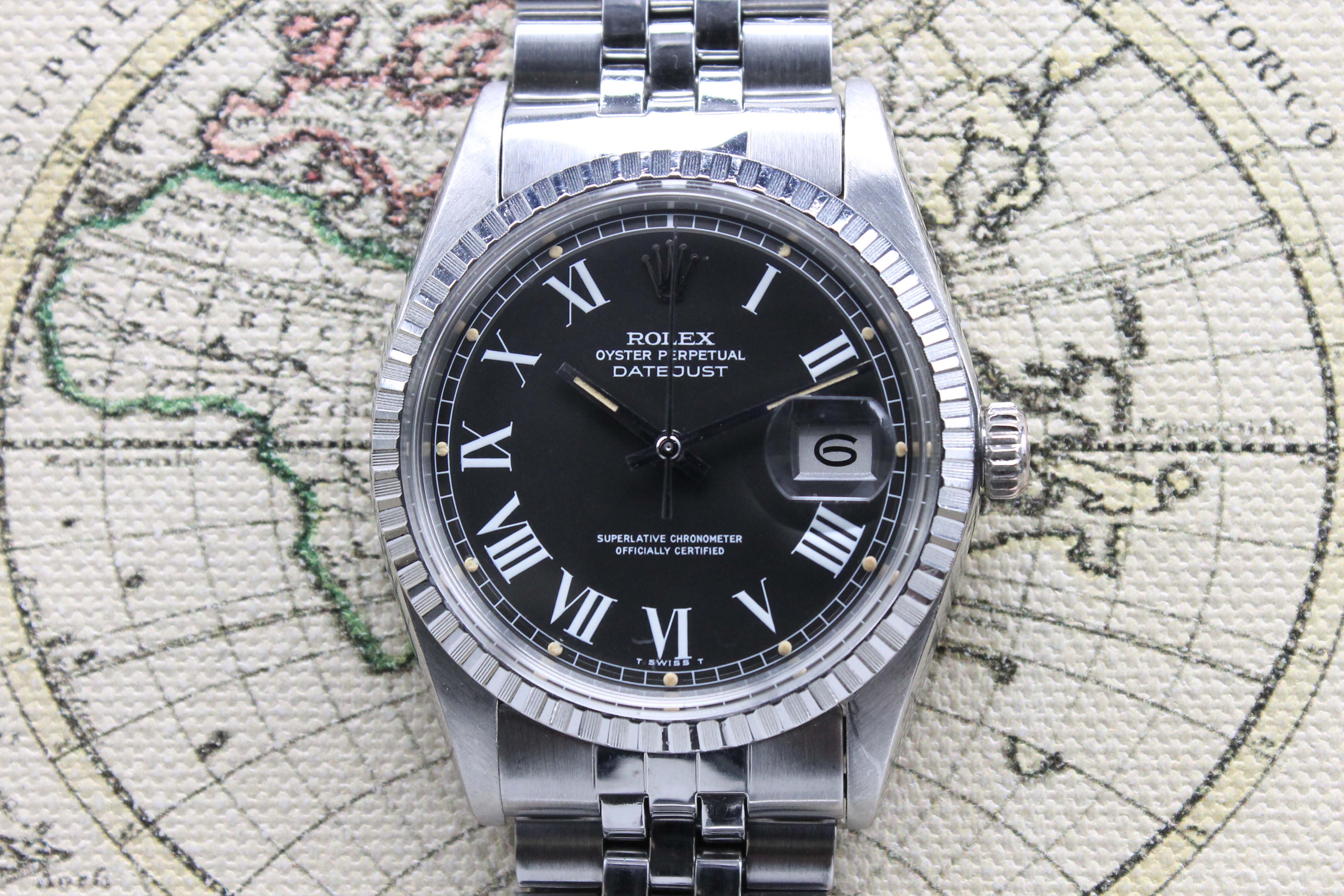 1972 Rolex Datejust Buckley Dial Ref. 1603