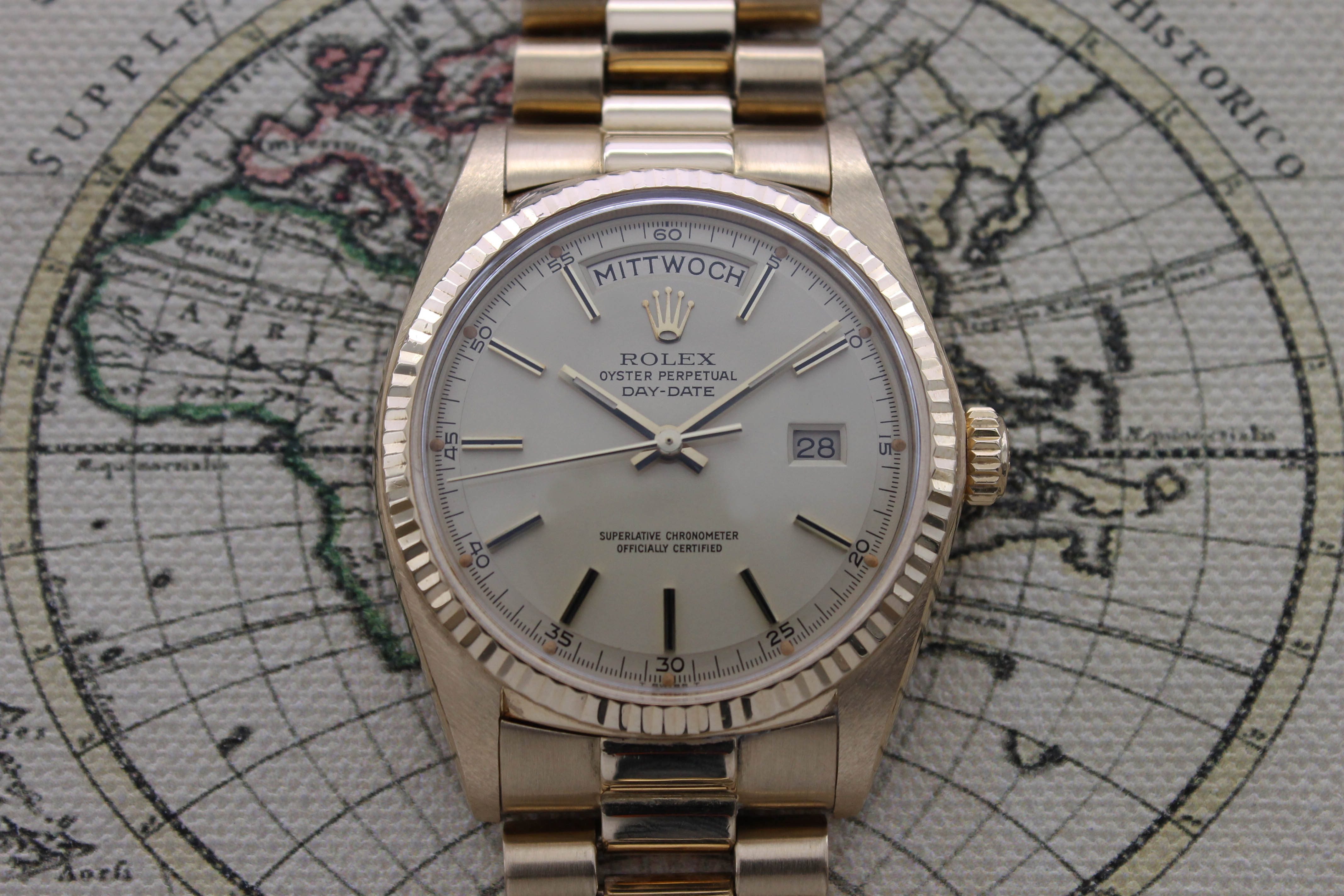 Rolex Day Date Lemon Dial Ref. 1803 Year 1972- (with Box)