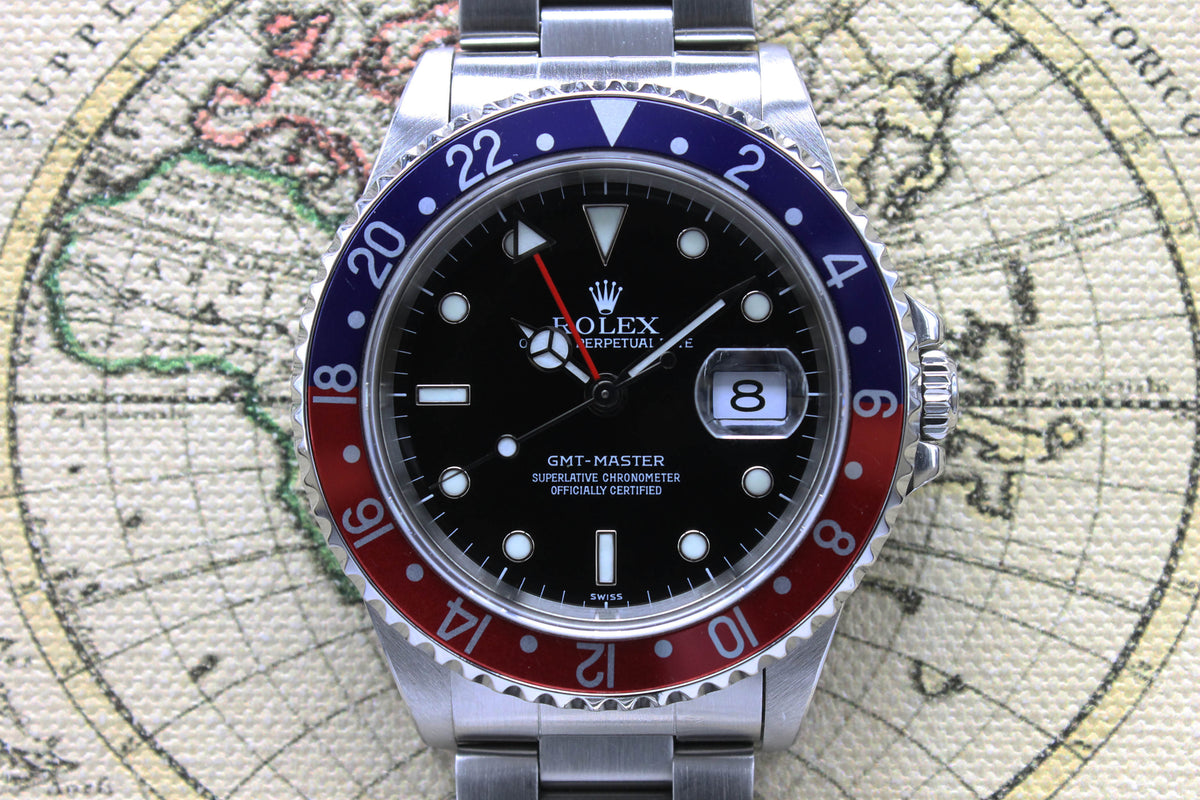 1999 Rolex GMT Master Ref. 16700 (Full Set)