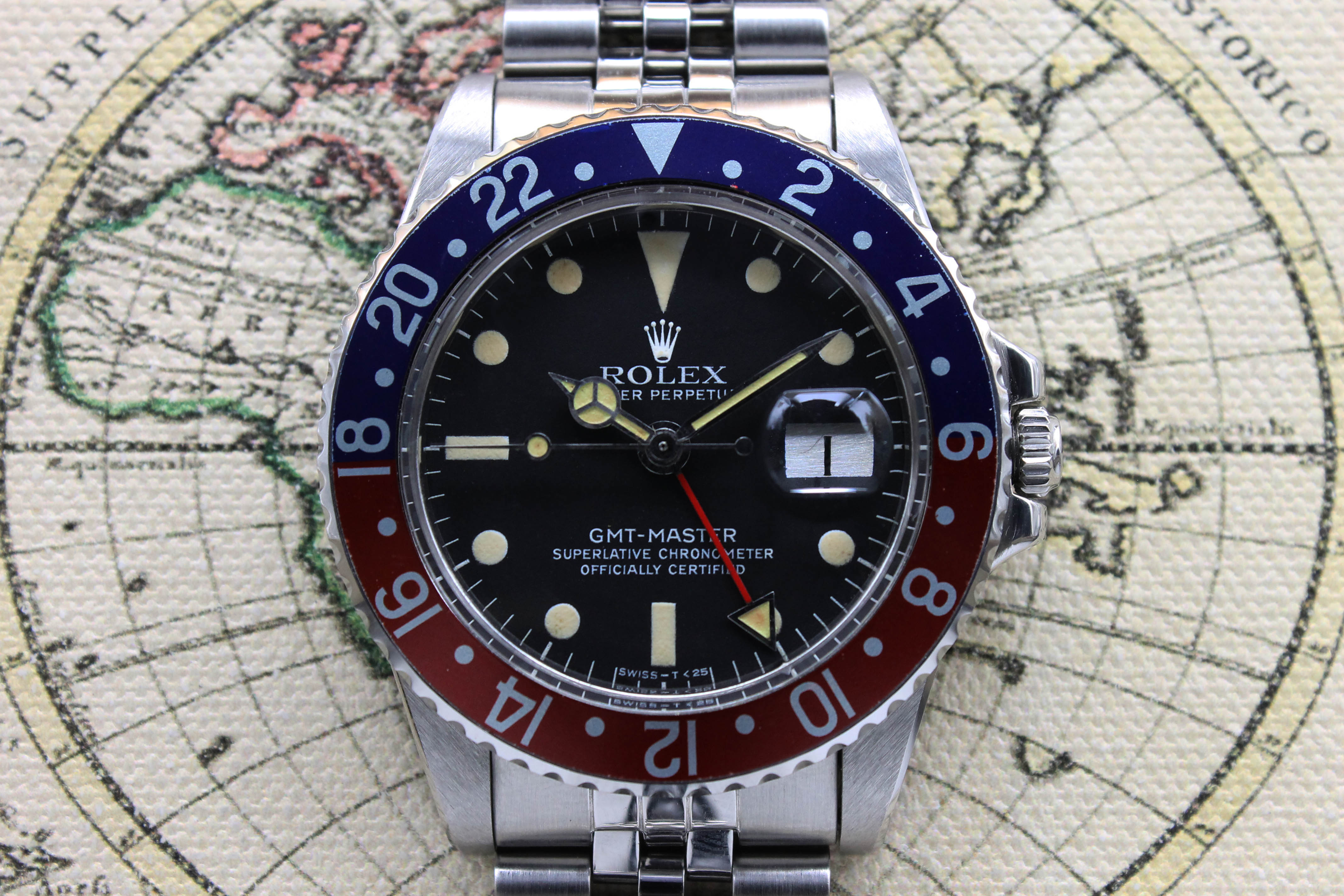 Rolex GMT Master MK4 Ref. 1675 Year 1978