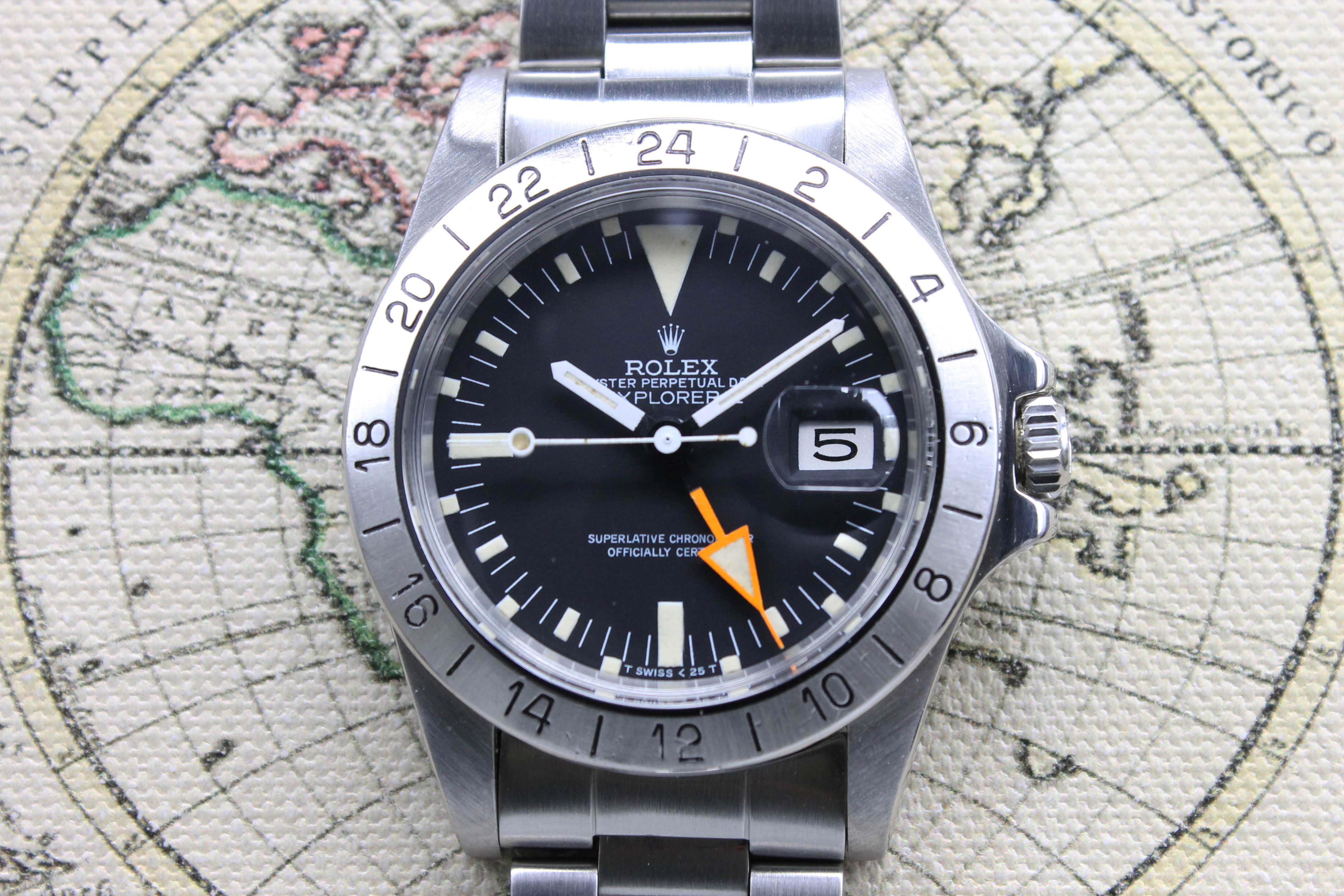 1982 Rolex Explorer II Steve McQueen Ref. 1655