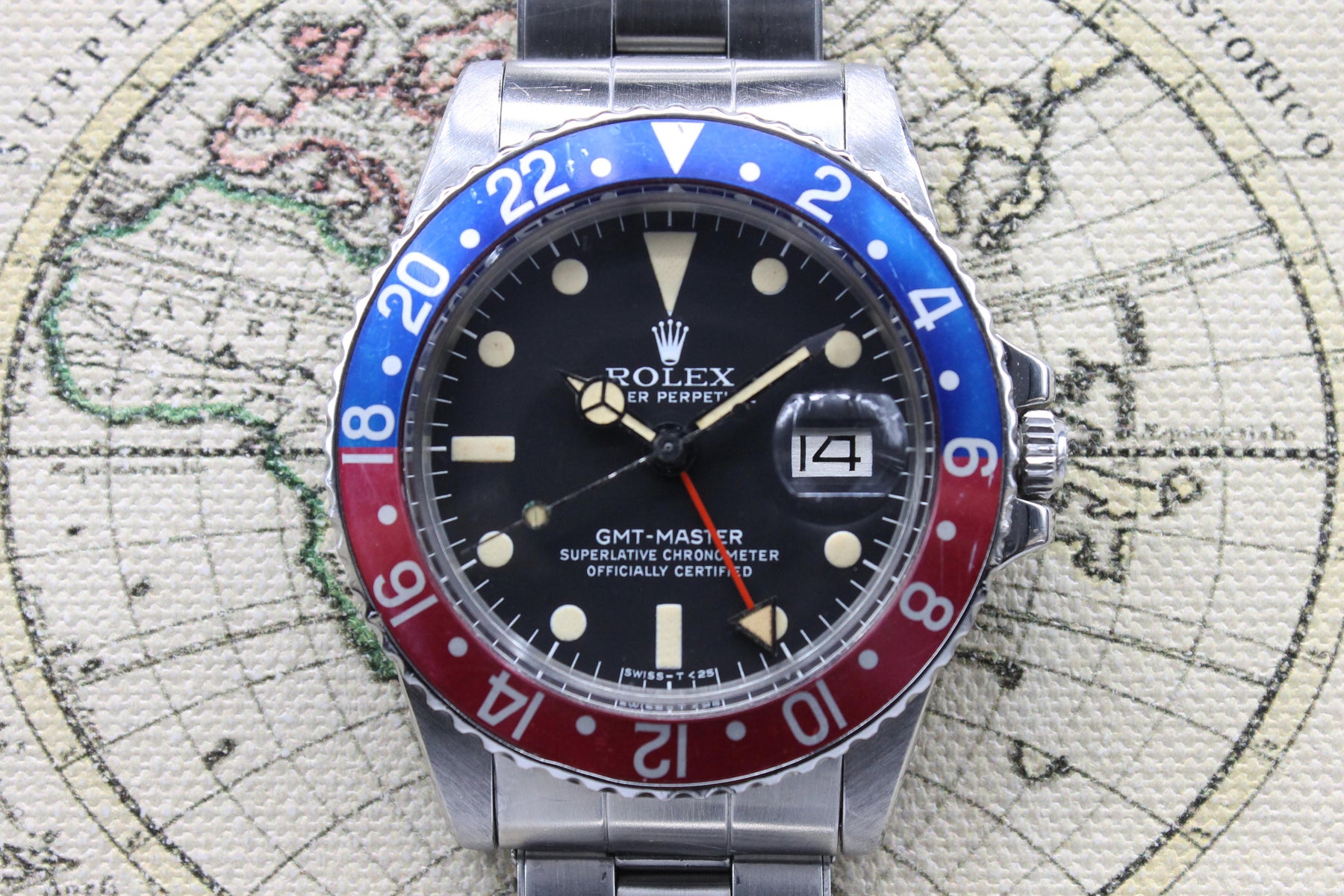 1978 Rolex GMT Master MK5 Maxi Dial Ref. 1675