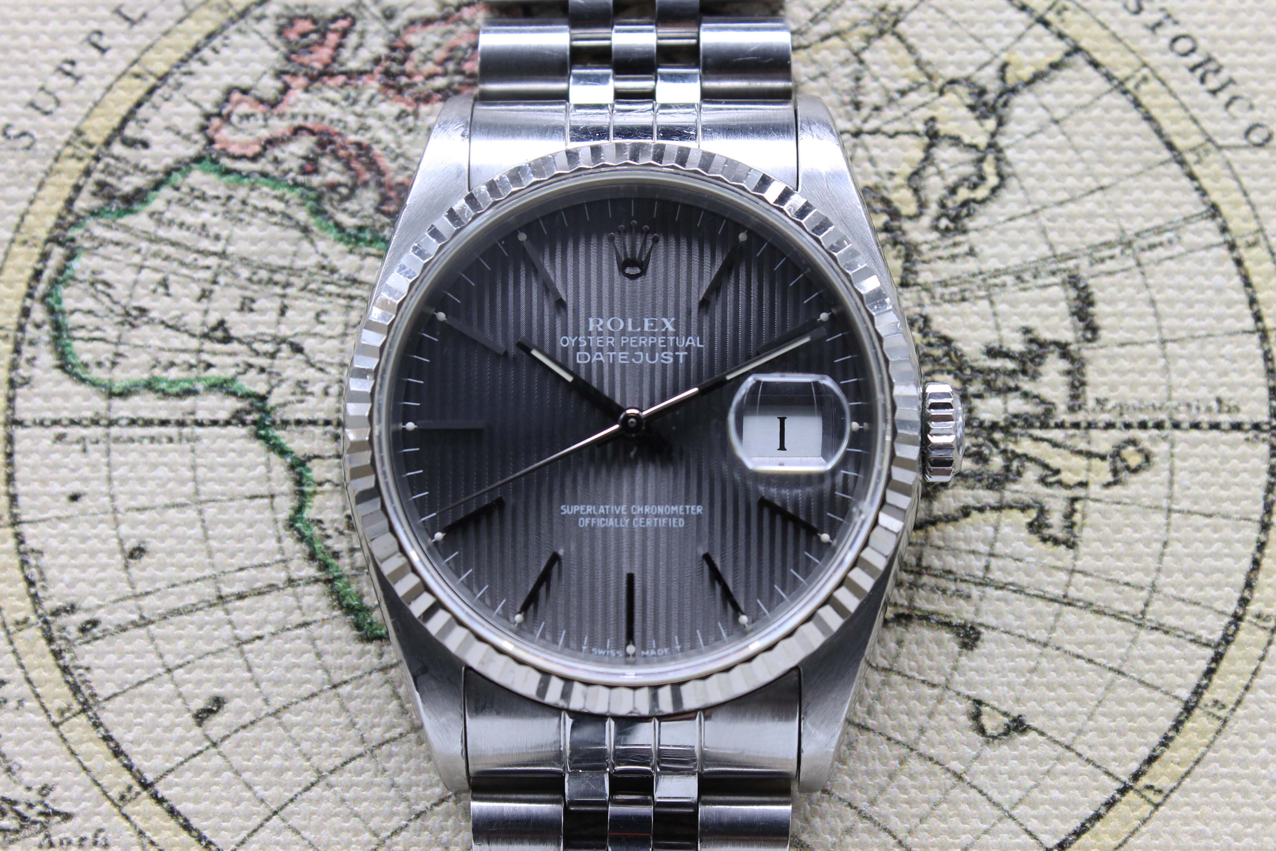 Rolex Datejust St/WG Ref. 16234 Year 1991 (Full Set)