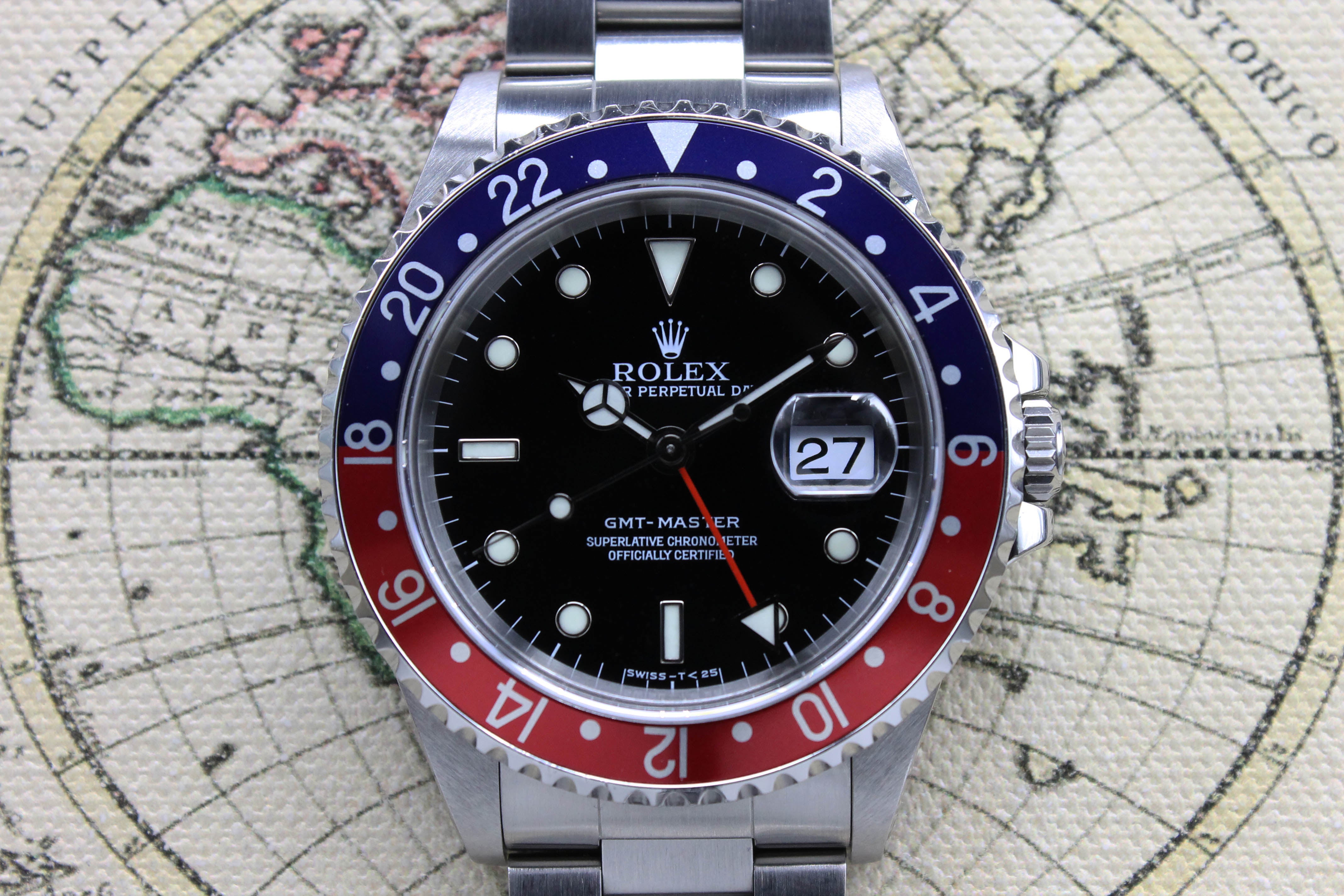 Rolex GMT Master Ref. 16700 Year 1997 (with RSC Card)