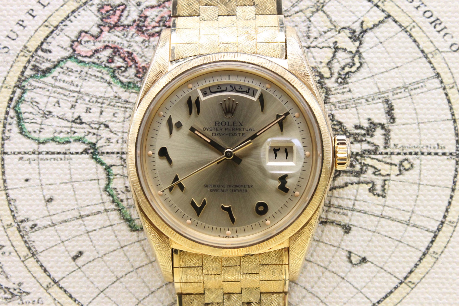 1972 Rolex Day Date Eastern Arabic Dial Ref. 1806