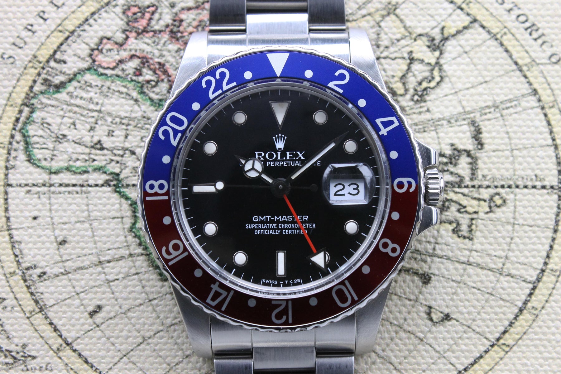 1988 Rolex GMT Master Ref. 16750 (with Papers)