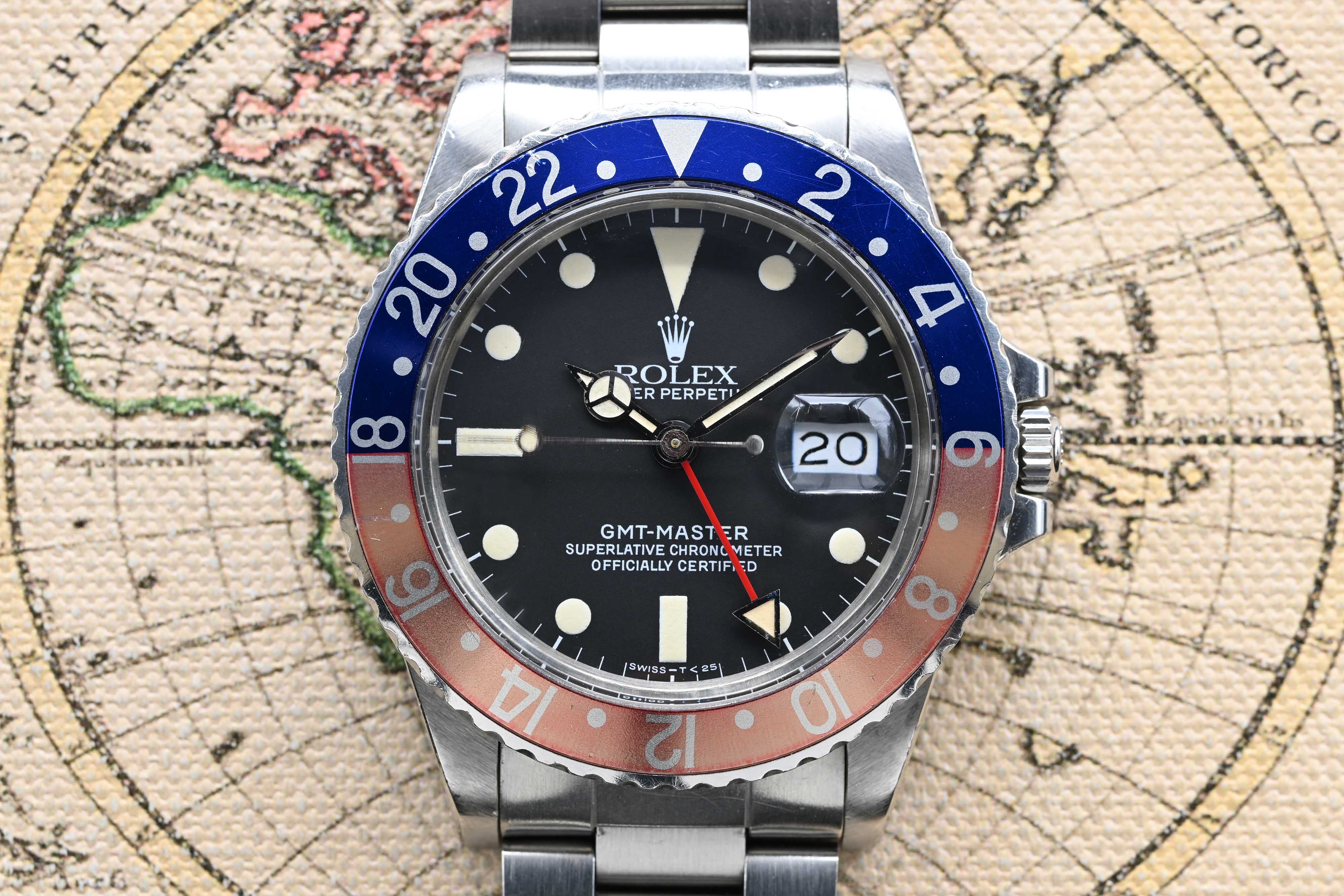 1982 Rolex GMT Master Unpolished Ref. 16750