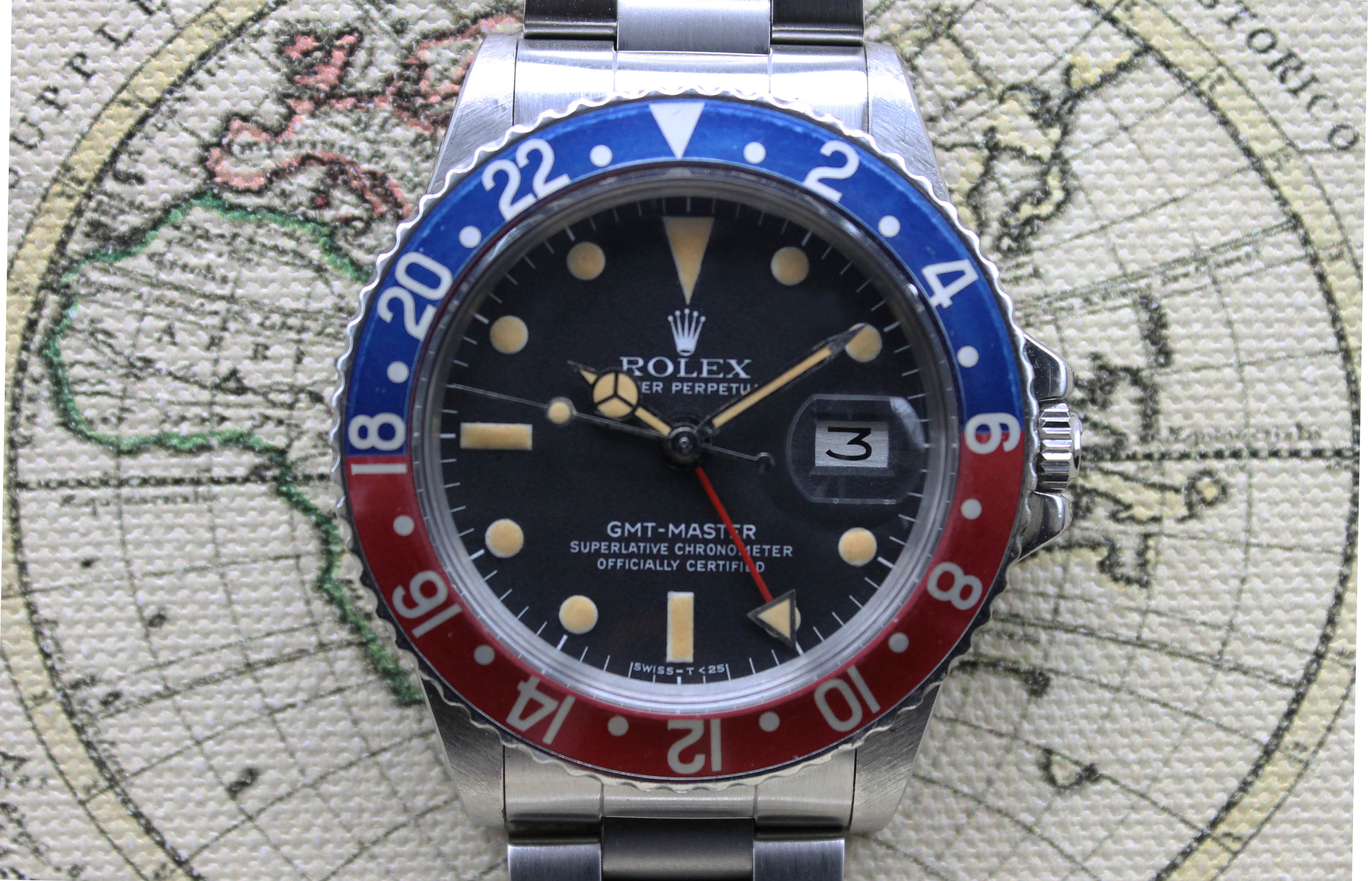 Rolex GMT Master MK4 Ref. 1675 Year 1978 (Full Set)