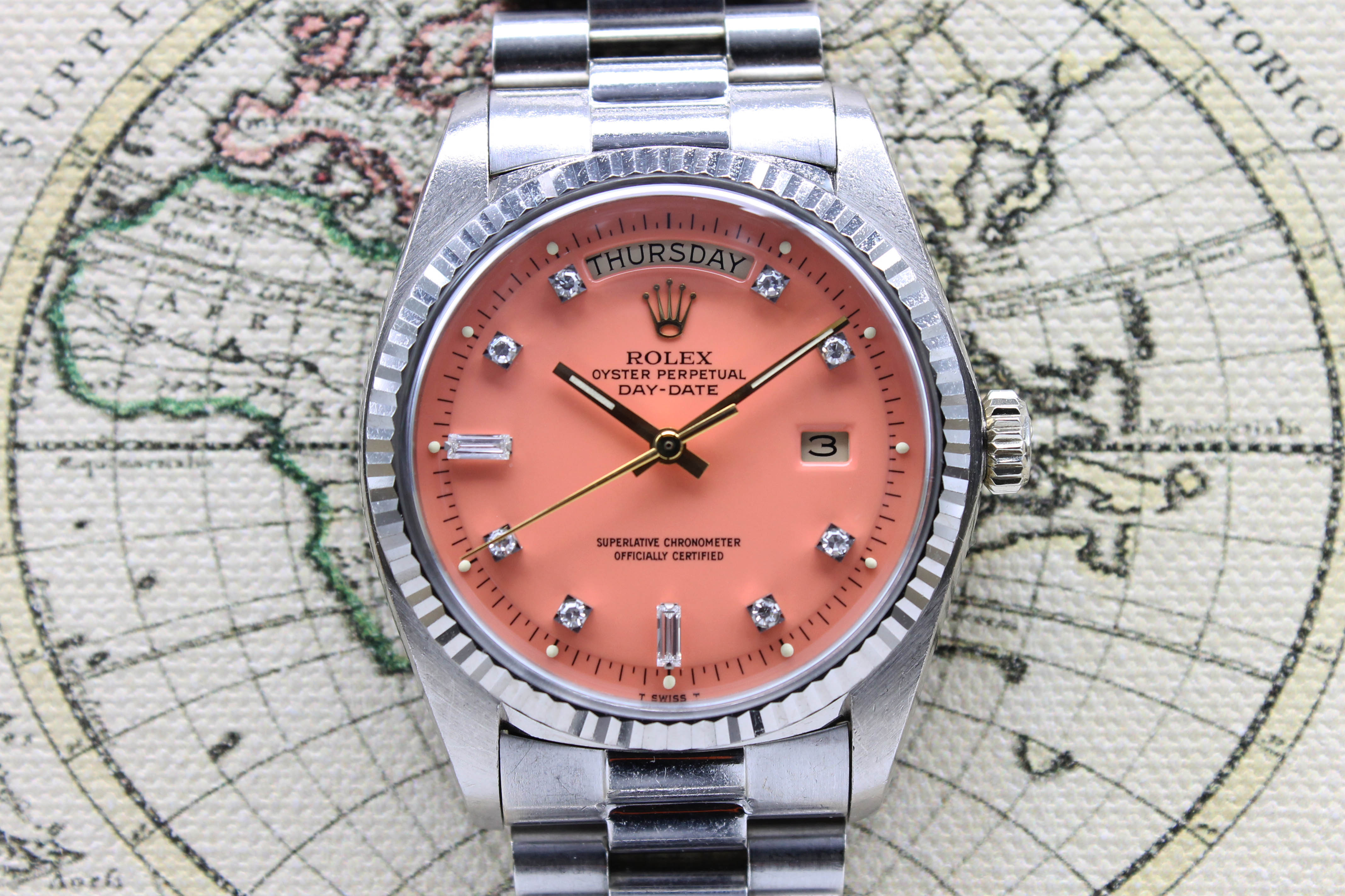 1977 Rolex Day Date 'Salmon Stella Dial' Ref. 1803 - Price on Request