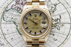 Rolex Day Date Ref. 18078 Year 1987 (Full Set)