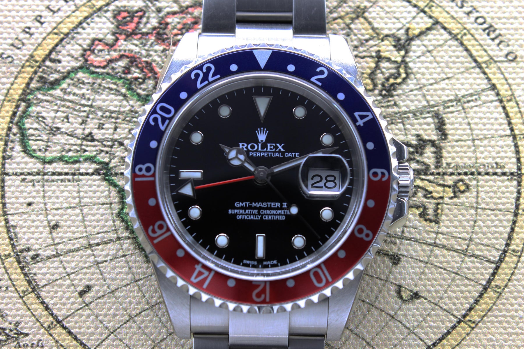 Rolex GMT Master NOS Ref. 16710 Year 2004 (Full Set)