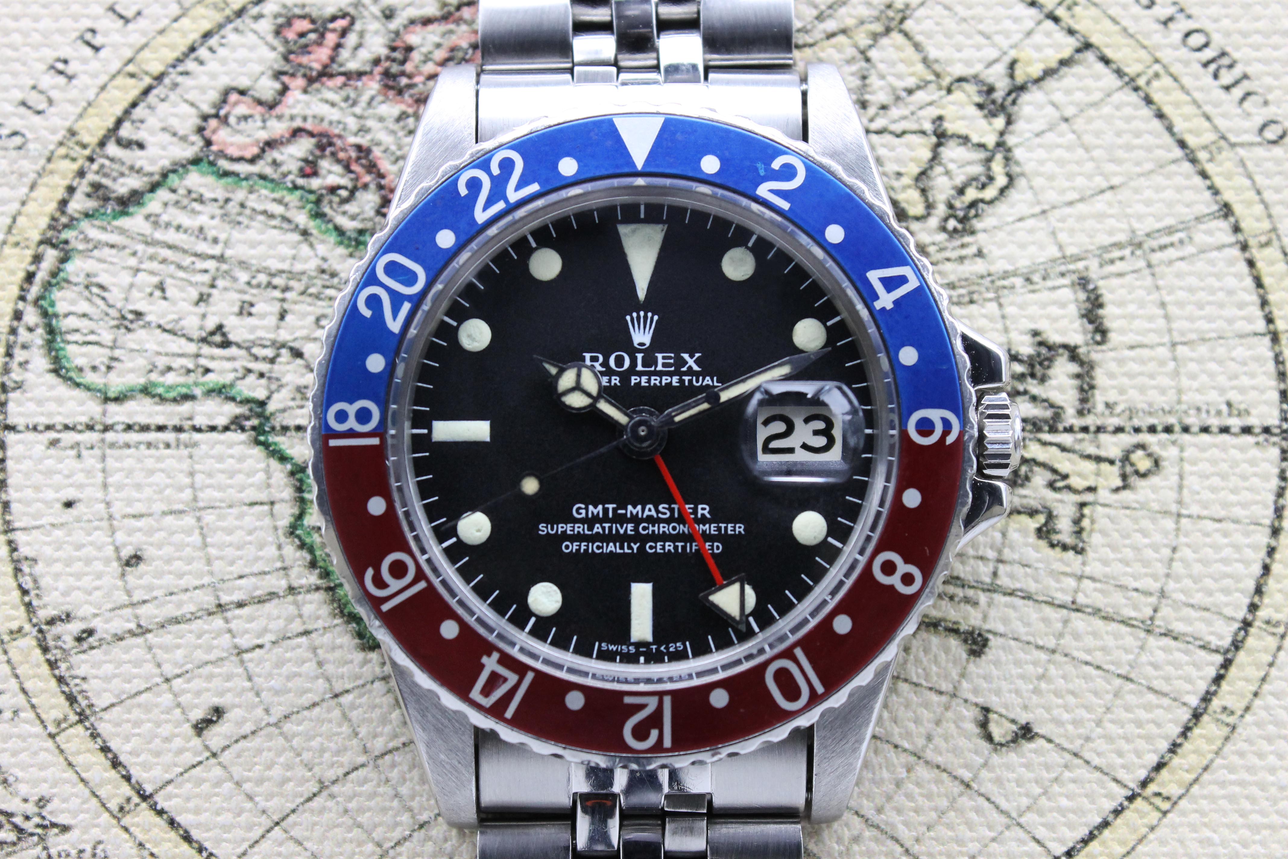 Rolex GMT Master Ref. 1675 Year 1968