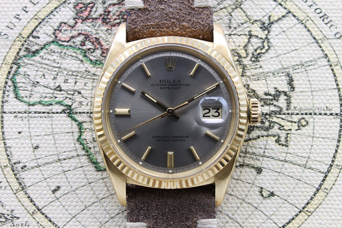 Rolex Datejust 18K Ref. 1601 Year 1967