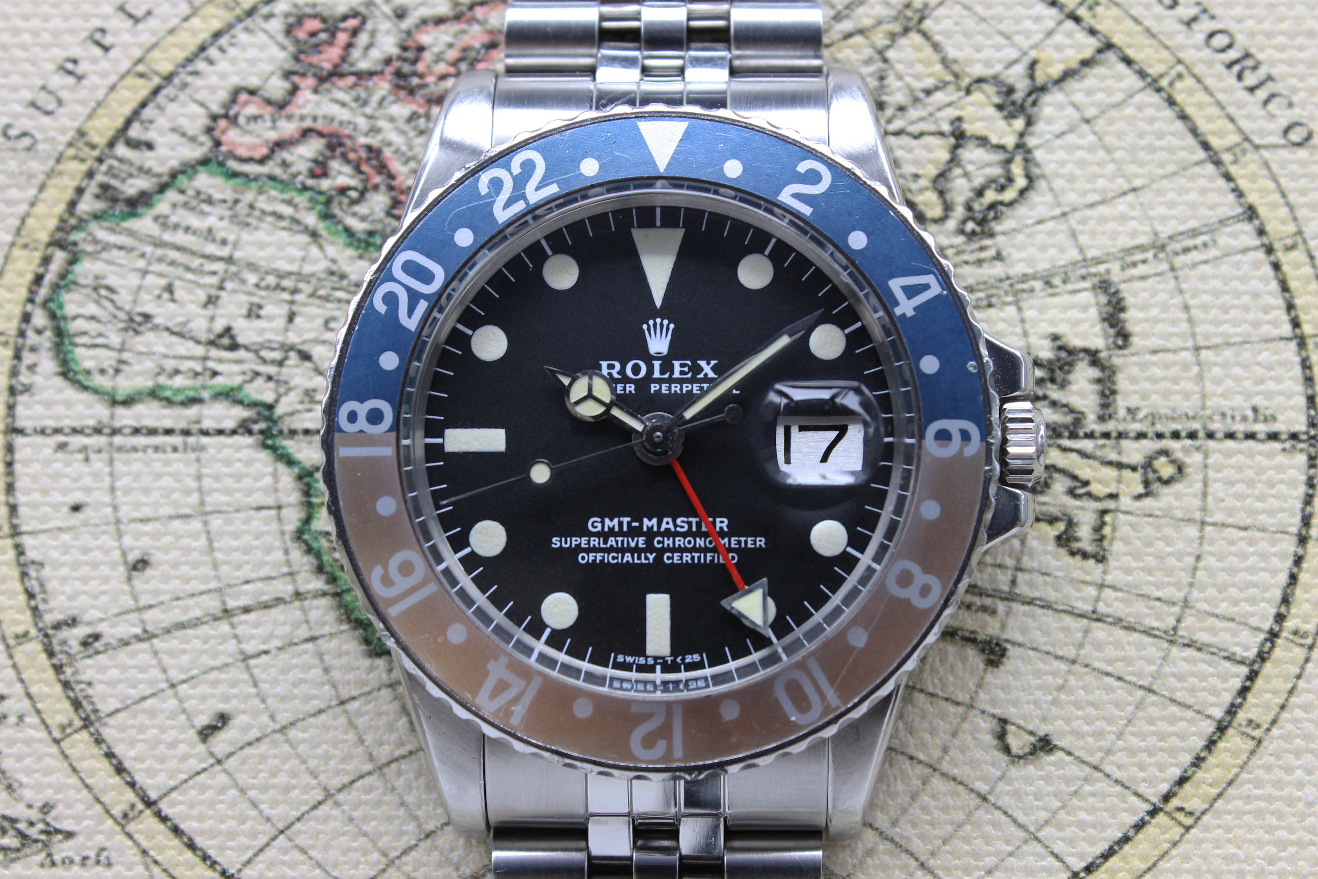 Rolex GMT Master Ref. 1675 Year 1972