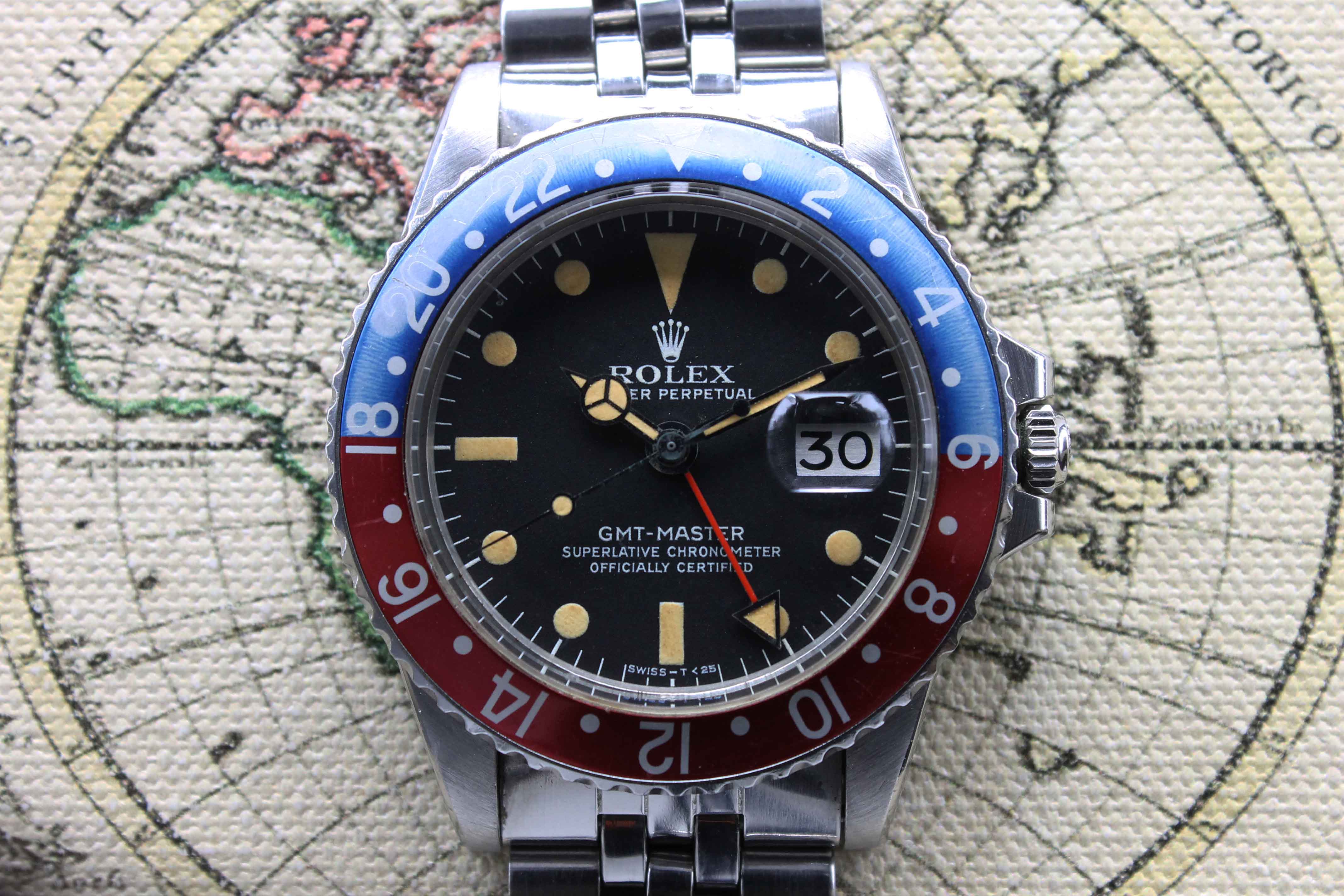 1972 Rolex GMT Master MK4 'Pumpkin Patina' Ref. 1675