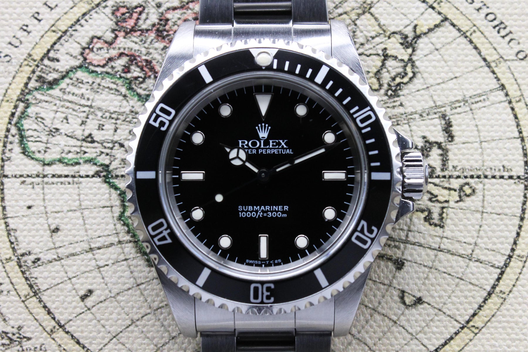 1997 Rolex Submariner No Date Tritium Dial Ref. 14060