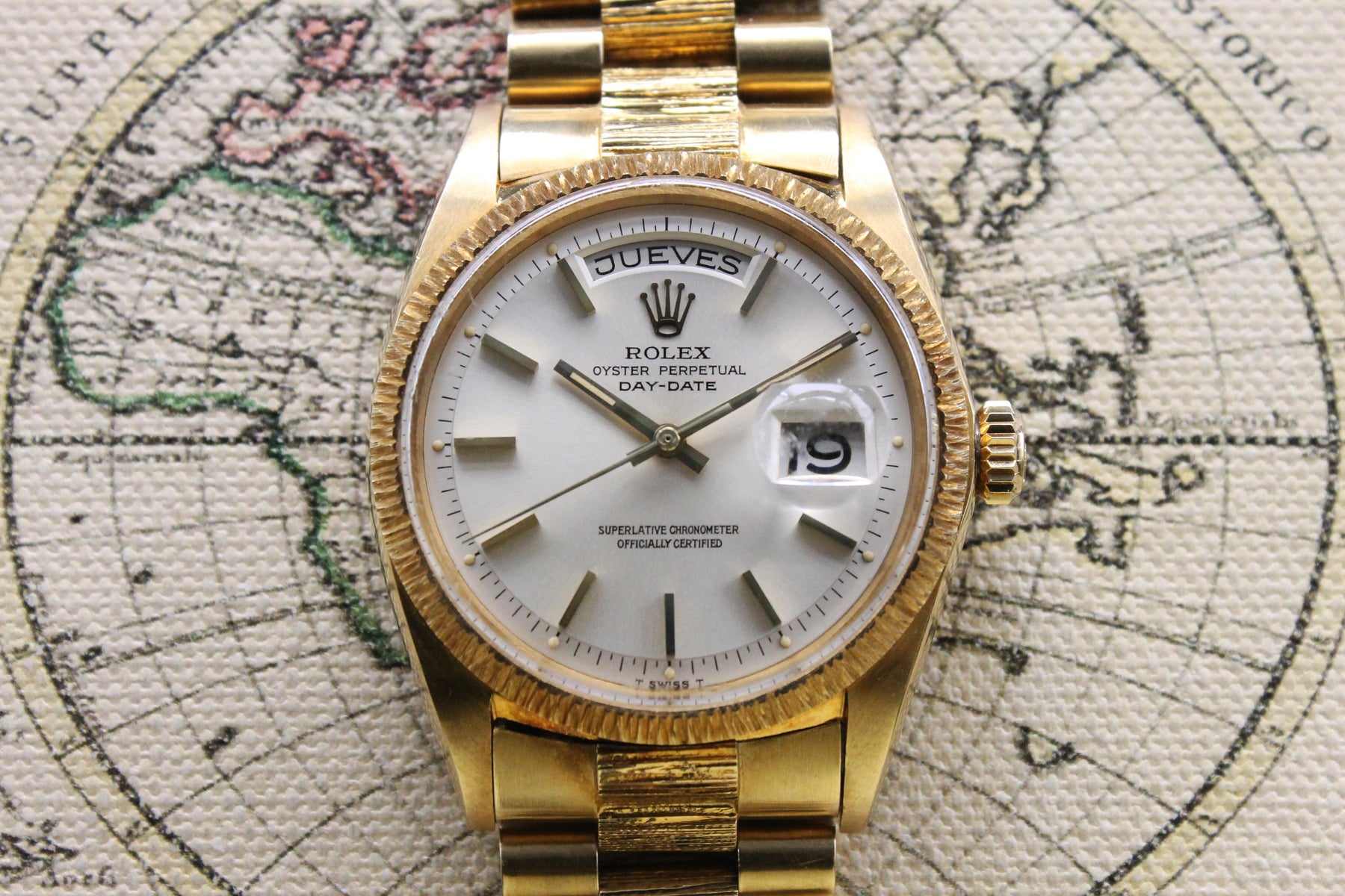 1969 Rolex Day Date Bark Ref. 1807 (Full Set)