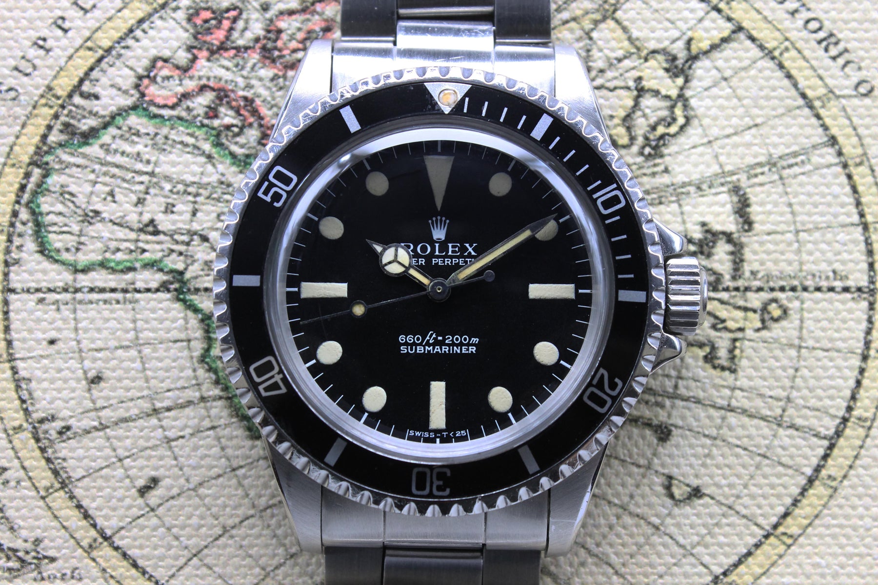 1971 Rolex Submariner Serif Dial Ref. 5513