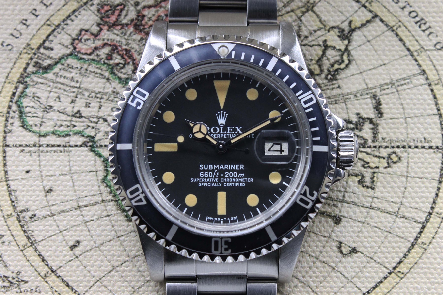 1979 Rolex Submariner MK1 Pumpkin Patina Ref. 1680