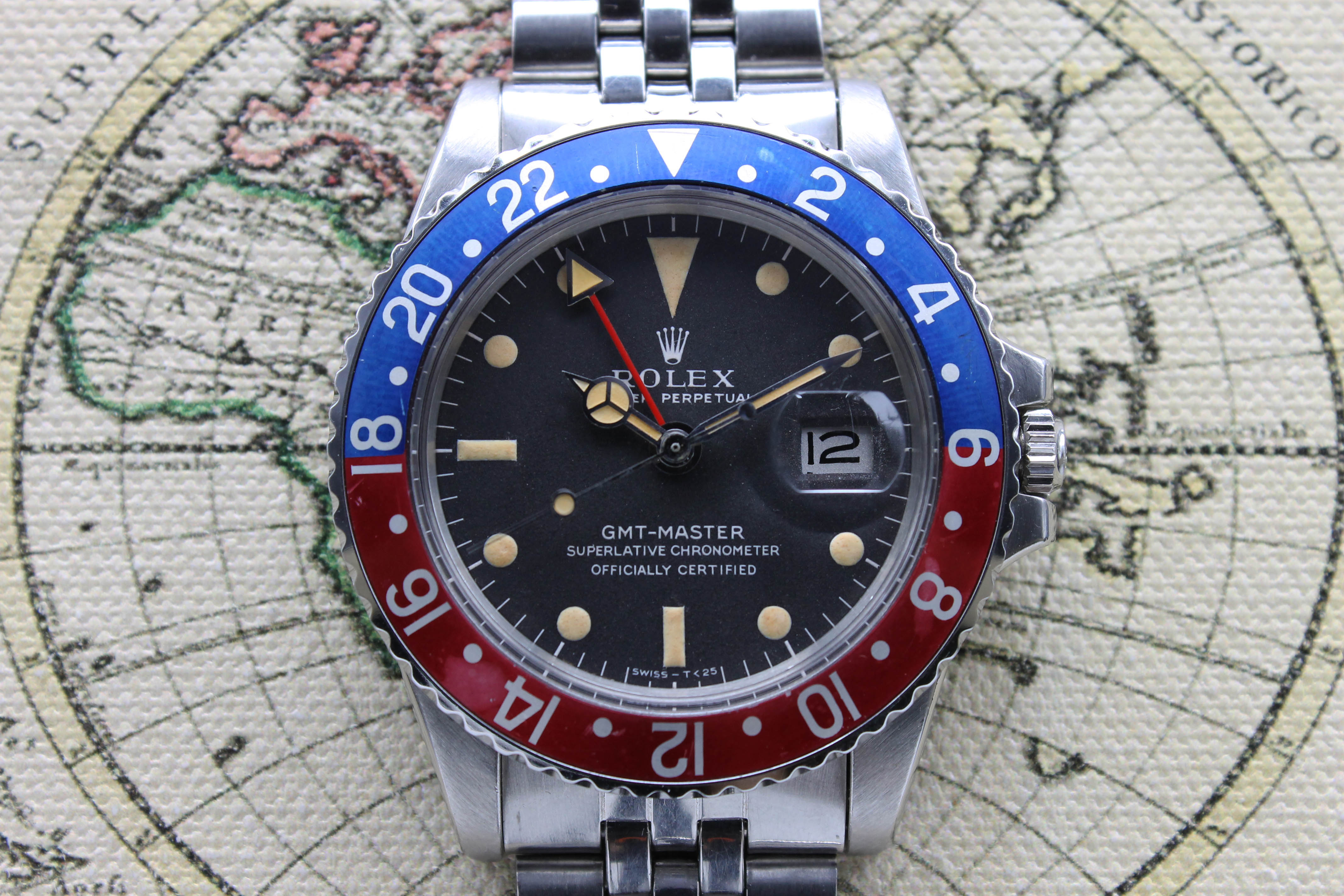 Rolex GMT Master MK1 Ref. 1675 Year 1971 (Full Set)