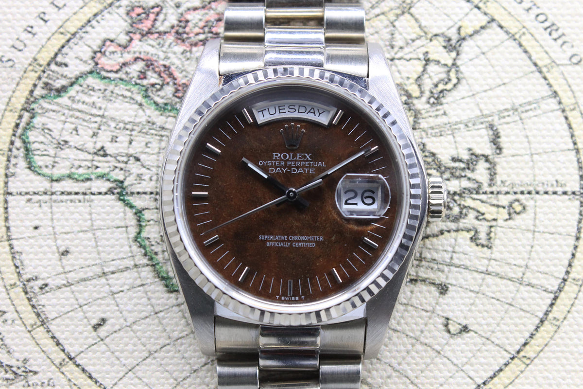 1980 Rolex Day Date Wood Ref. 18039