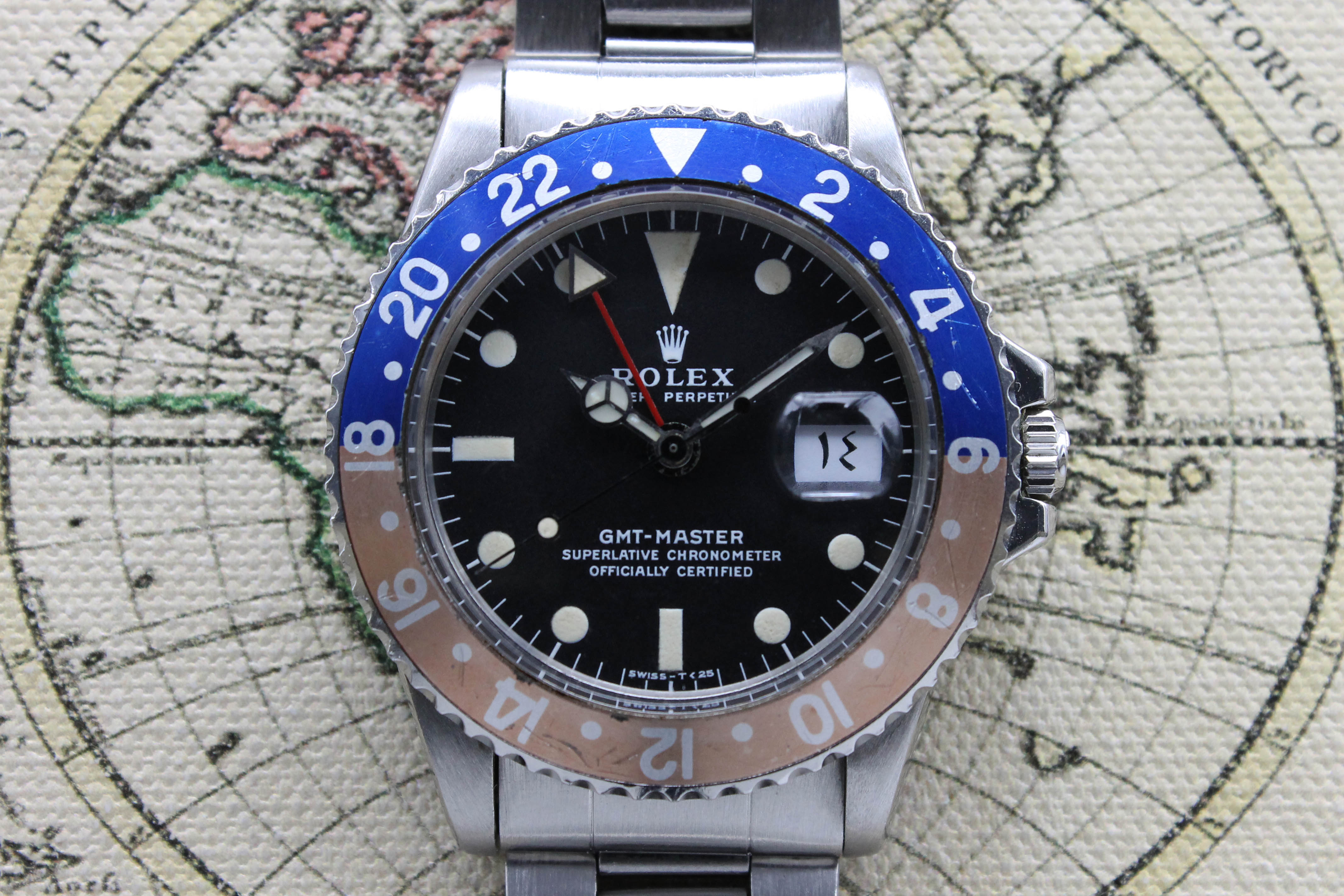 Rolex GMT Master MK2 Arabic Ref. 1675 Year 1973 (with Papers) - Price on Request