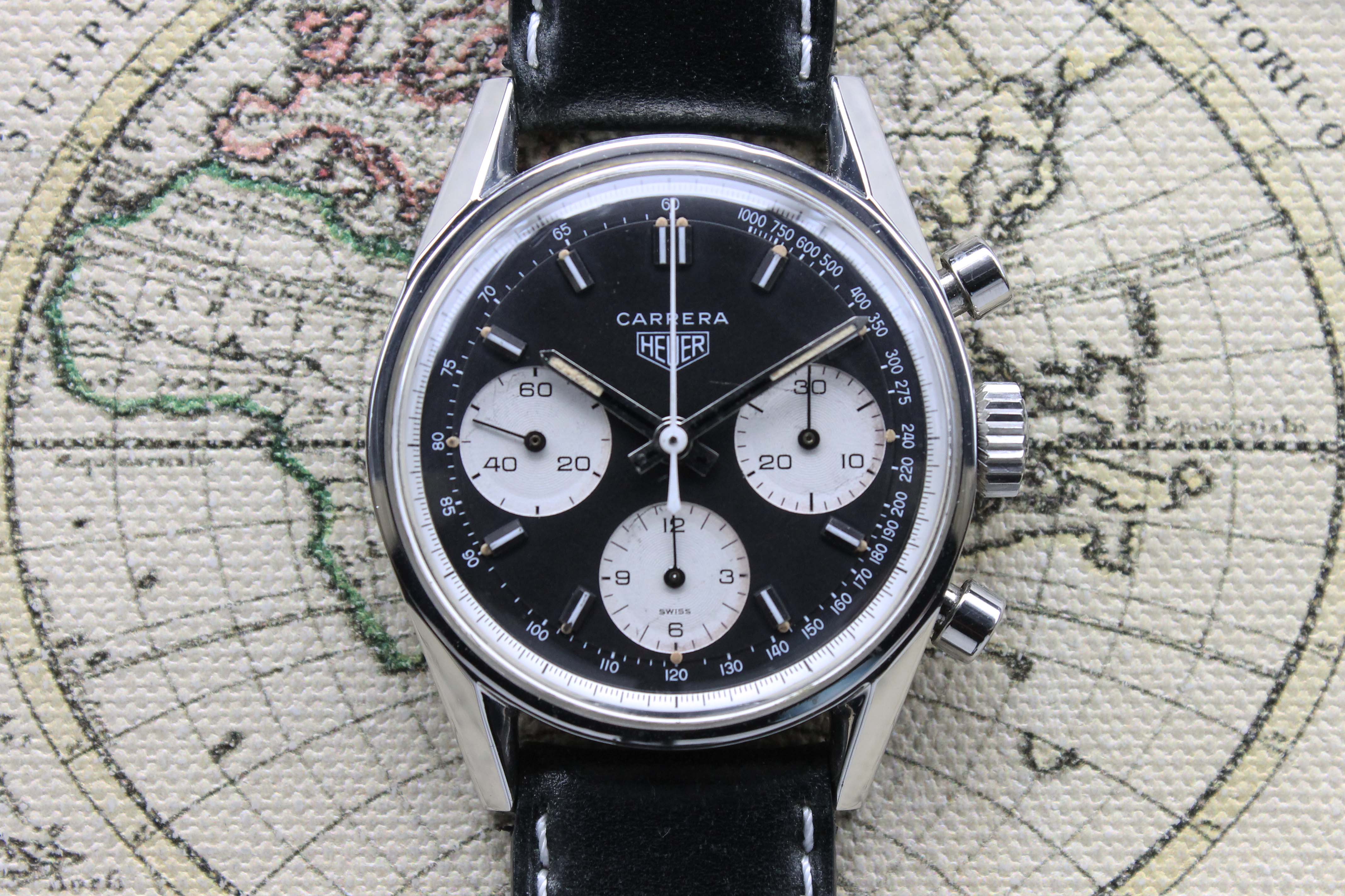 1960's Heuer Carrera Ref. 2447NST