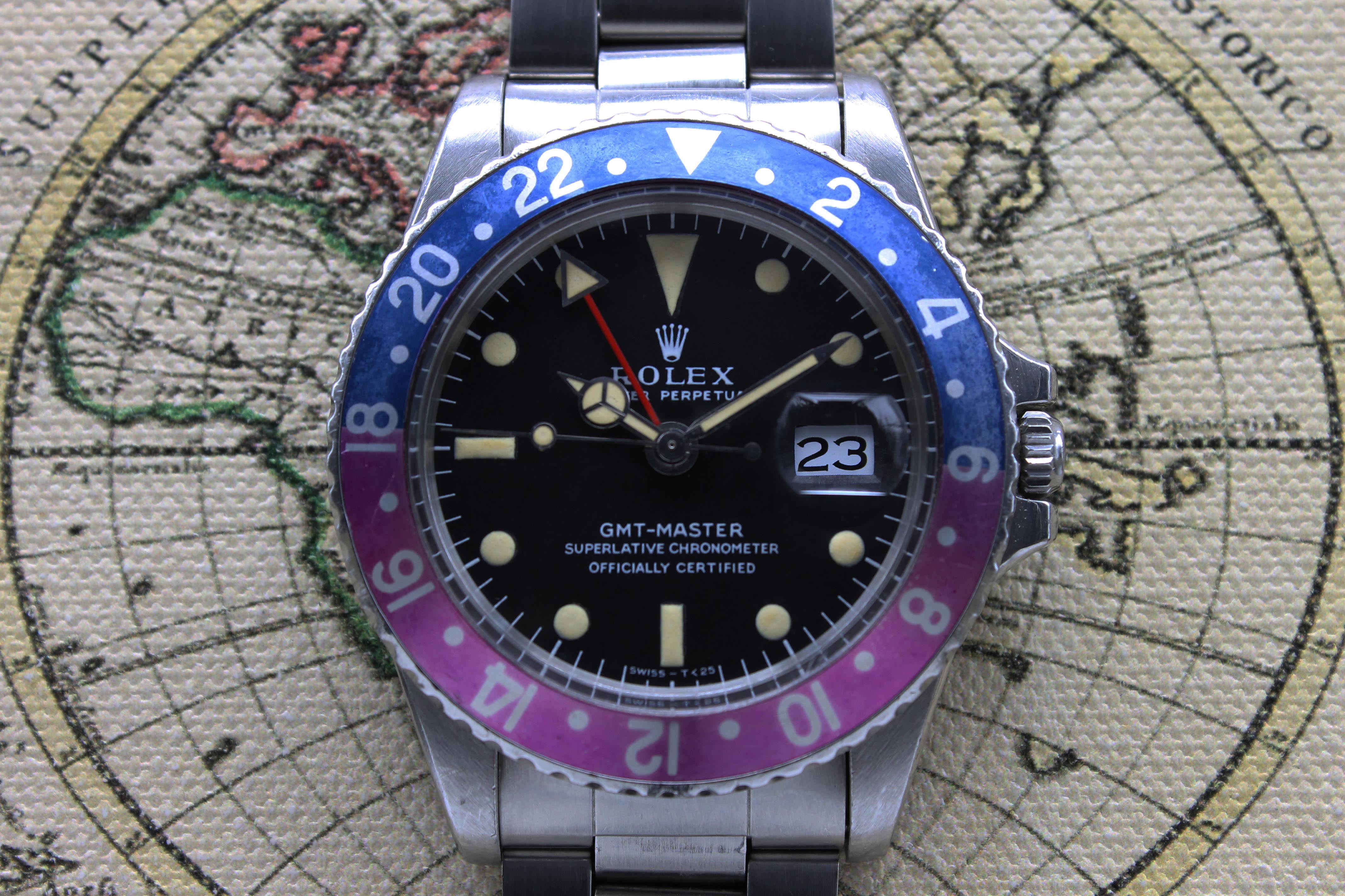 Rolex GMT Master MK1 Ref. 1675 Year 1968 (Full set)