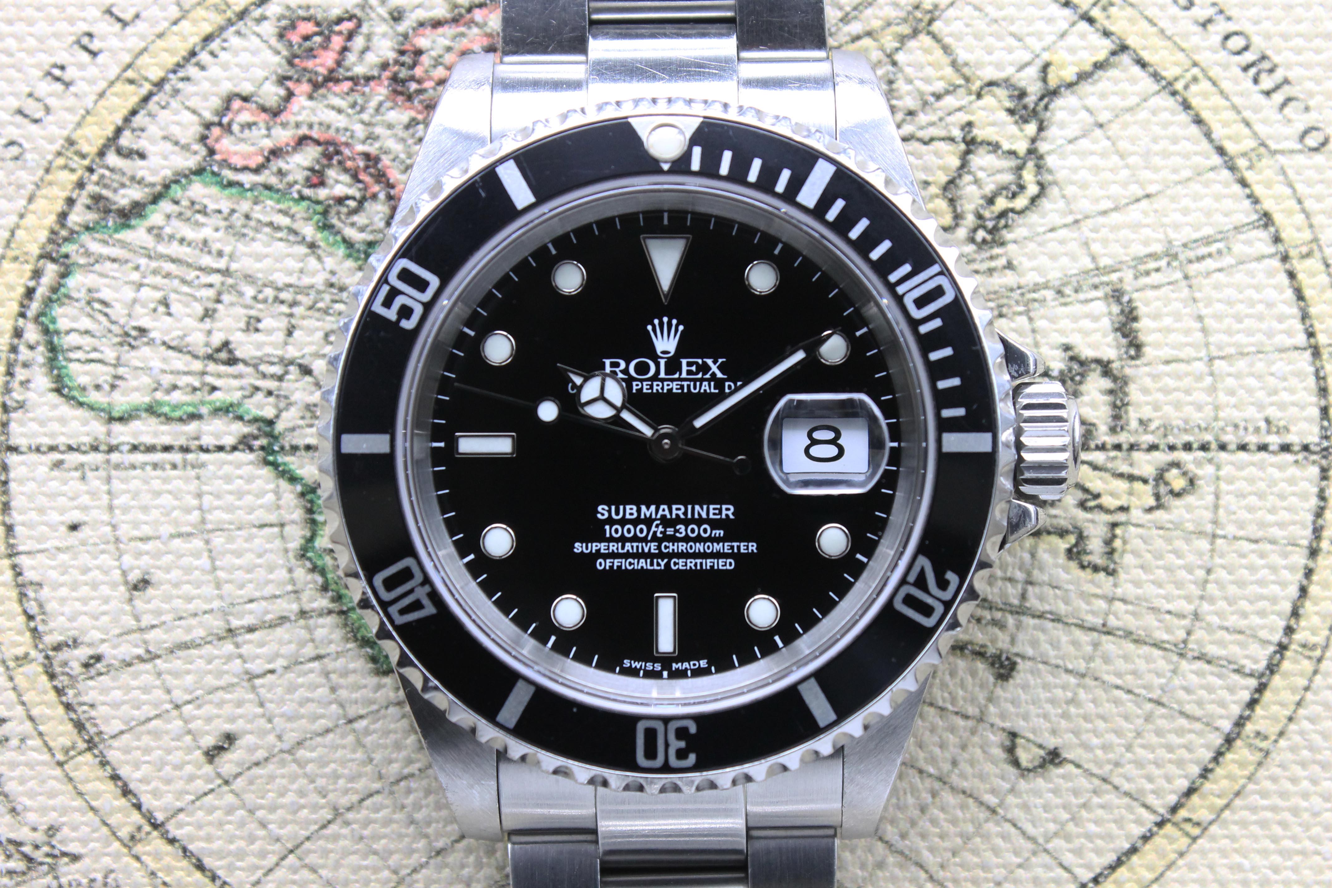 2001 Rolex Submariner Ref. 16610 (with Box & Papers)