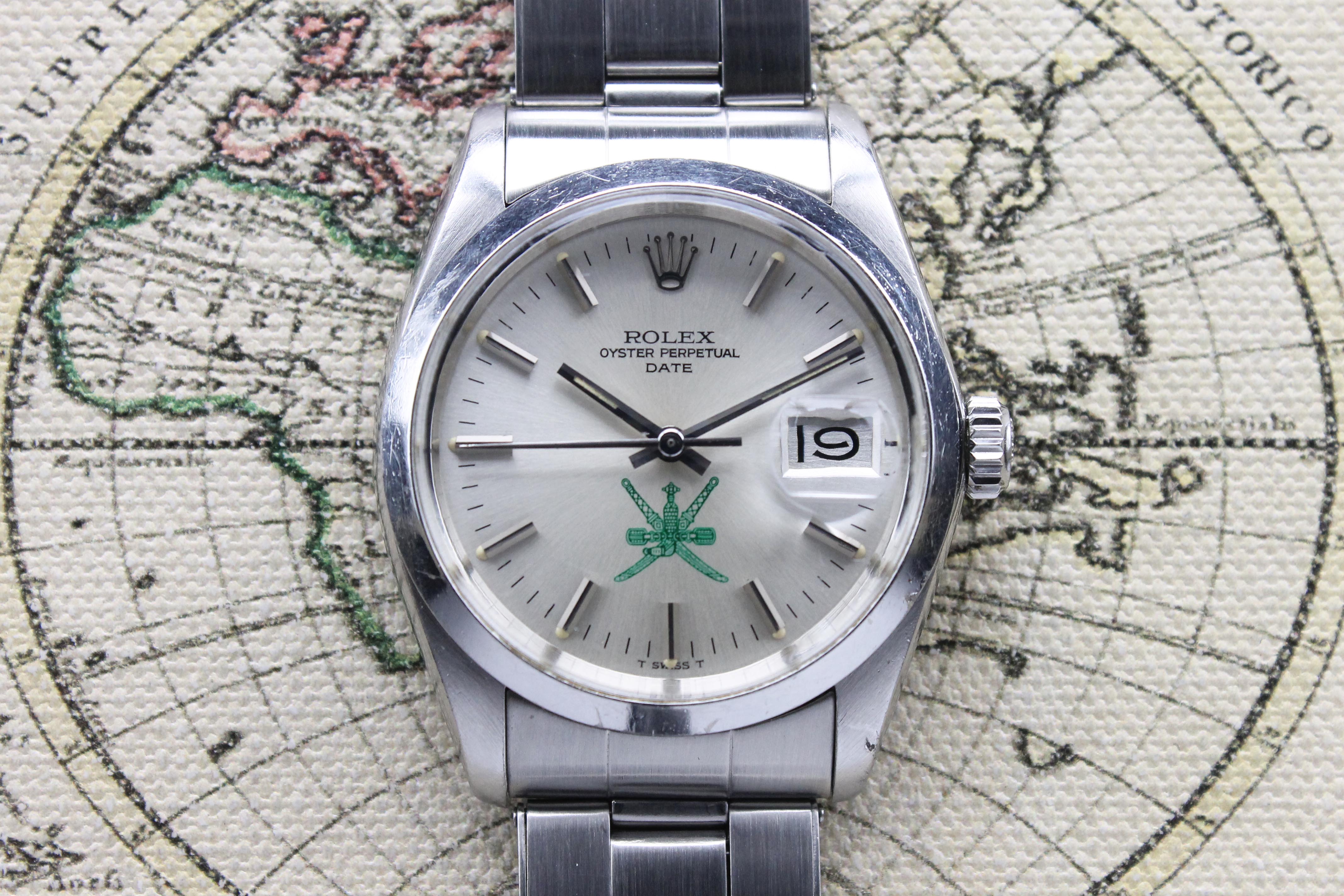 1975 Rolex Oyster Perpetual Date Khanjar Ref. 1500