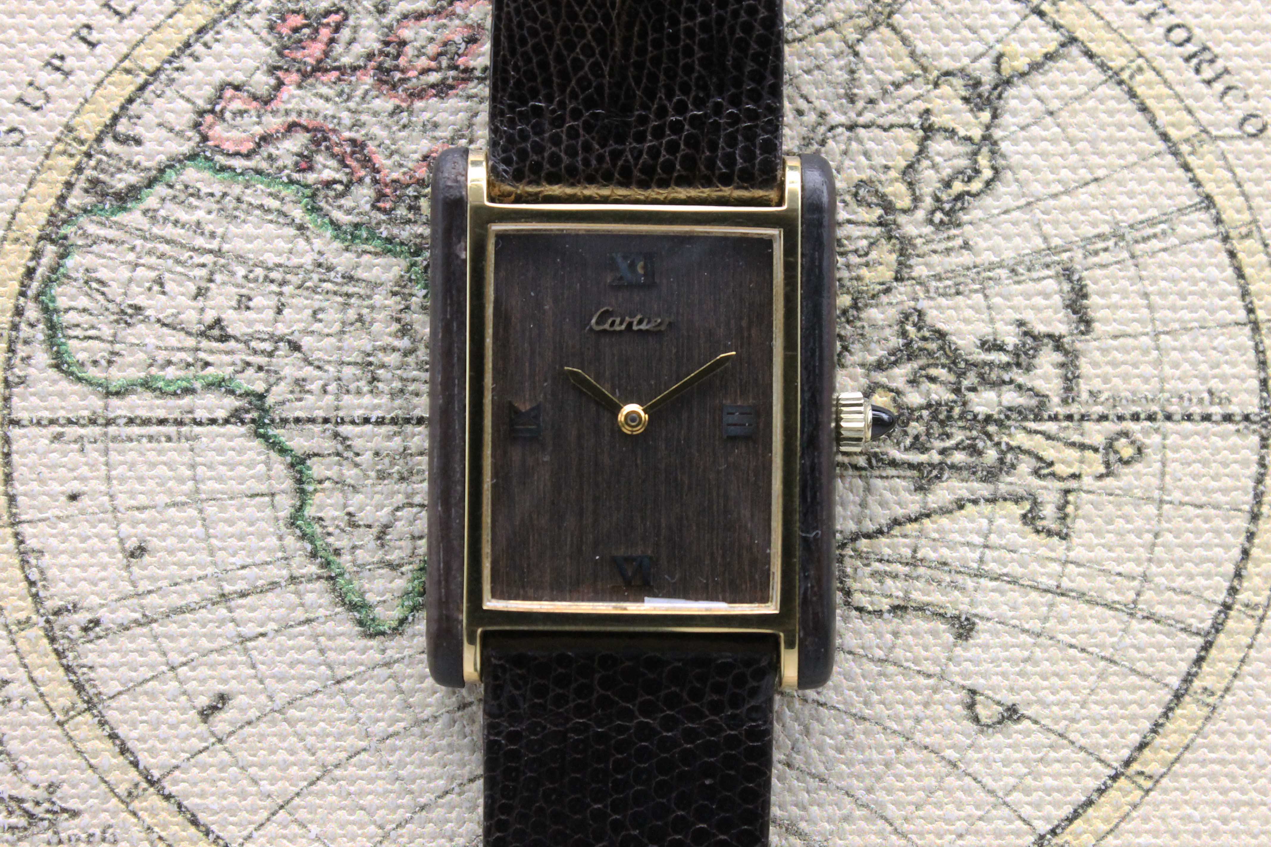 1975/1976 Cartier Tank Wood NOS