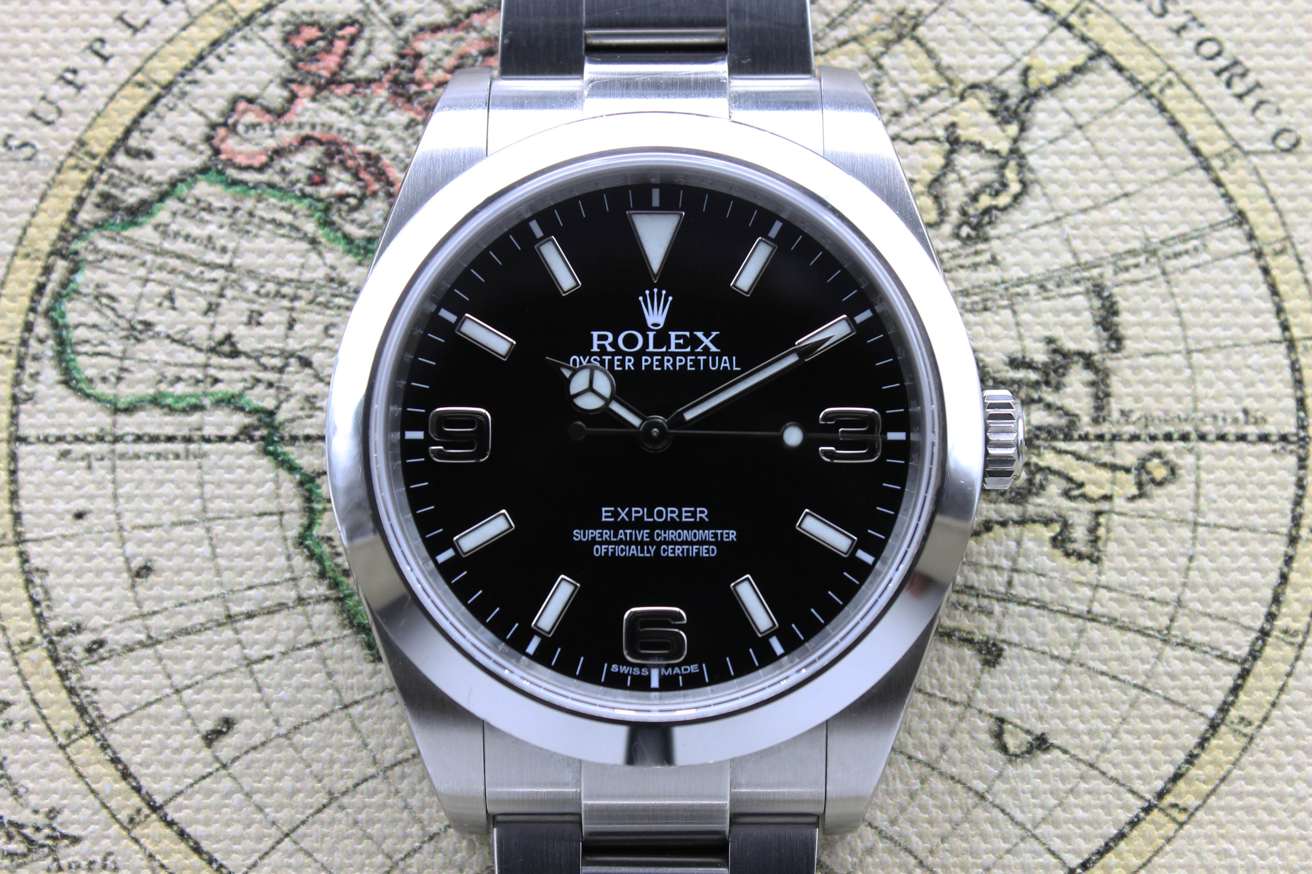 2012 Rolex Explorer I Ref. 214270 (Full Set)