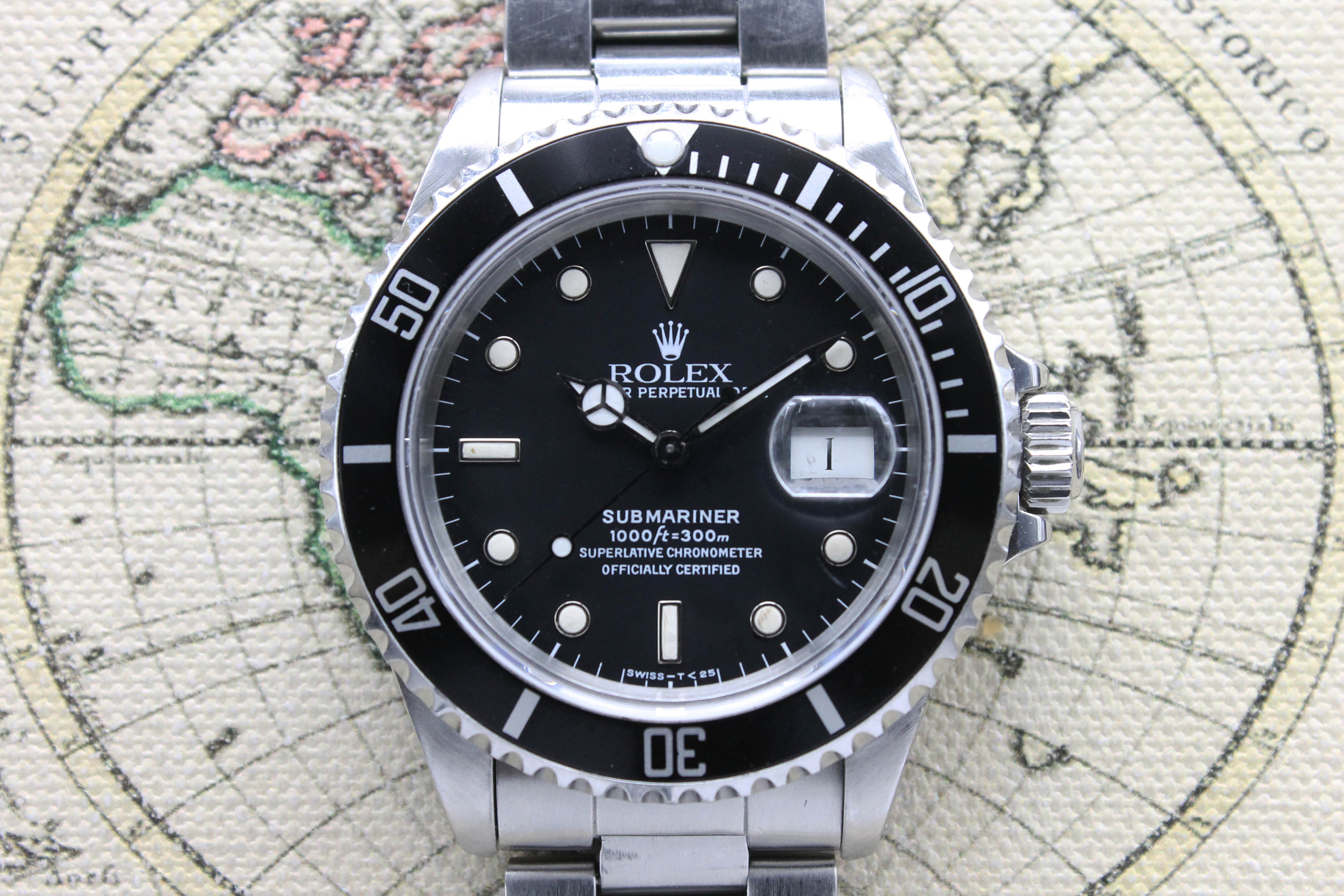 1987 Rolex Submariner Ref. 168000