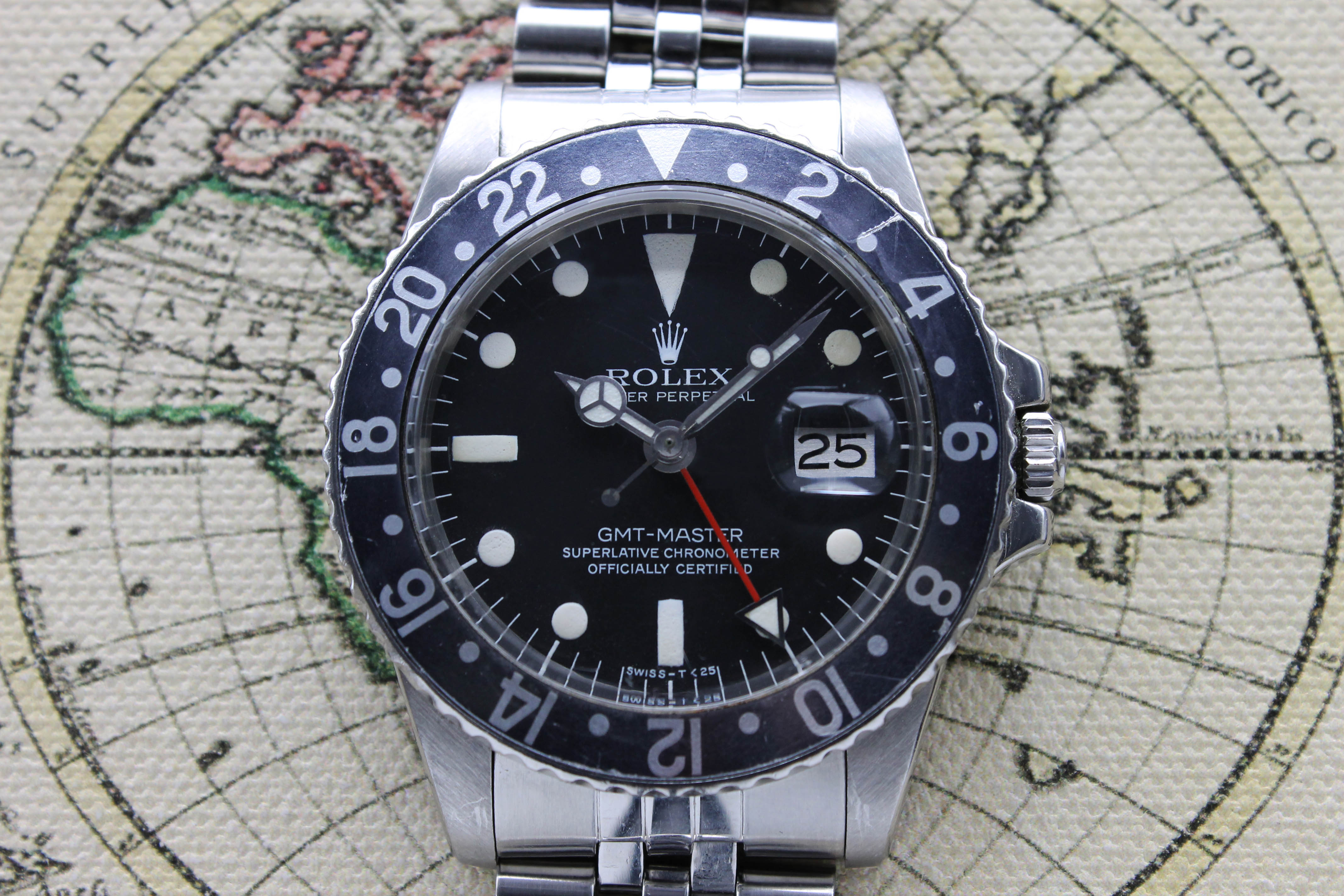 Rolex GMT Master Ref. 1675 Year 1978