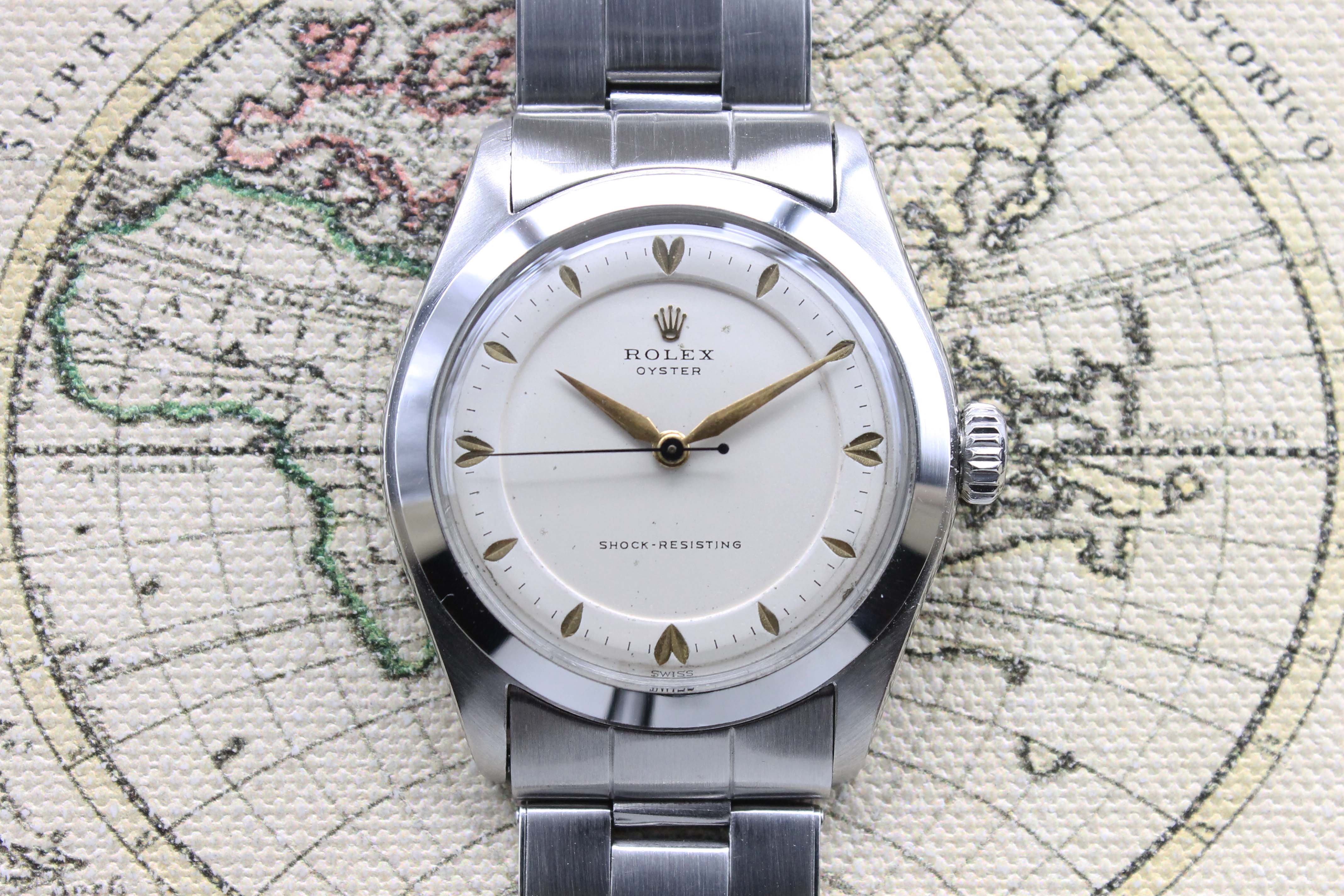 1953 Rolex Heart Index Dial Ref. 6082