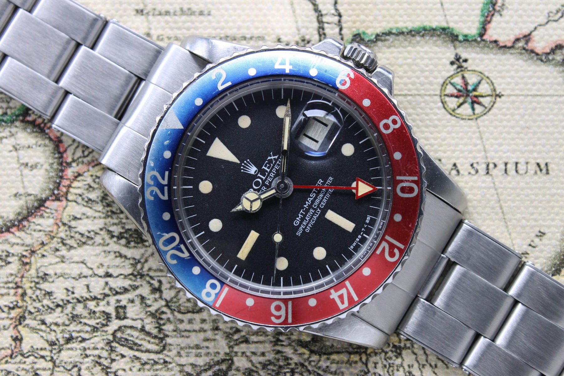 Rolex GMT Master Radial Ref. 1675 Year 1978 (Full Set)